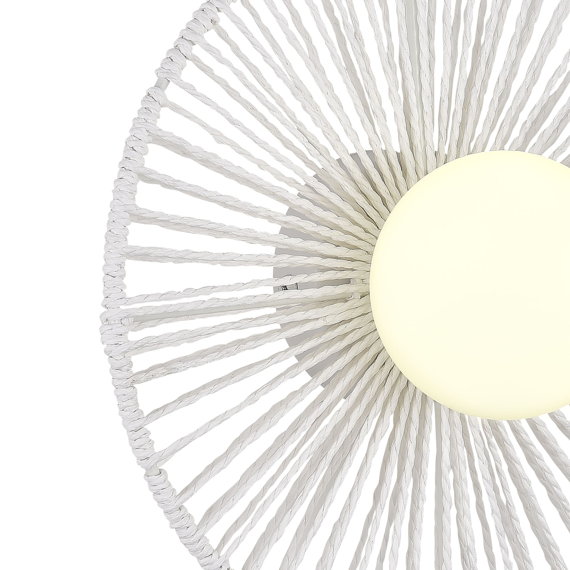 SLE6022-501-01 Светильник настенный белый/белый G9 LED 1*5W LOOM