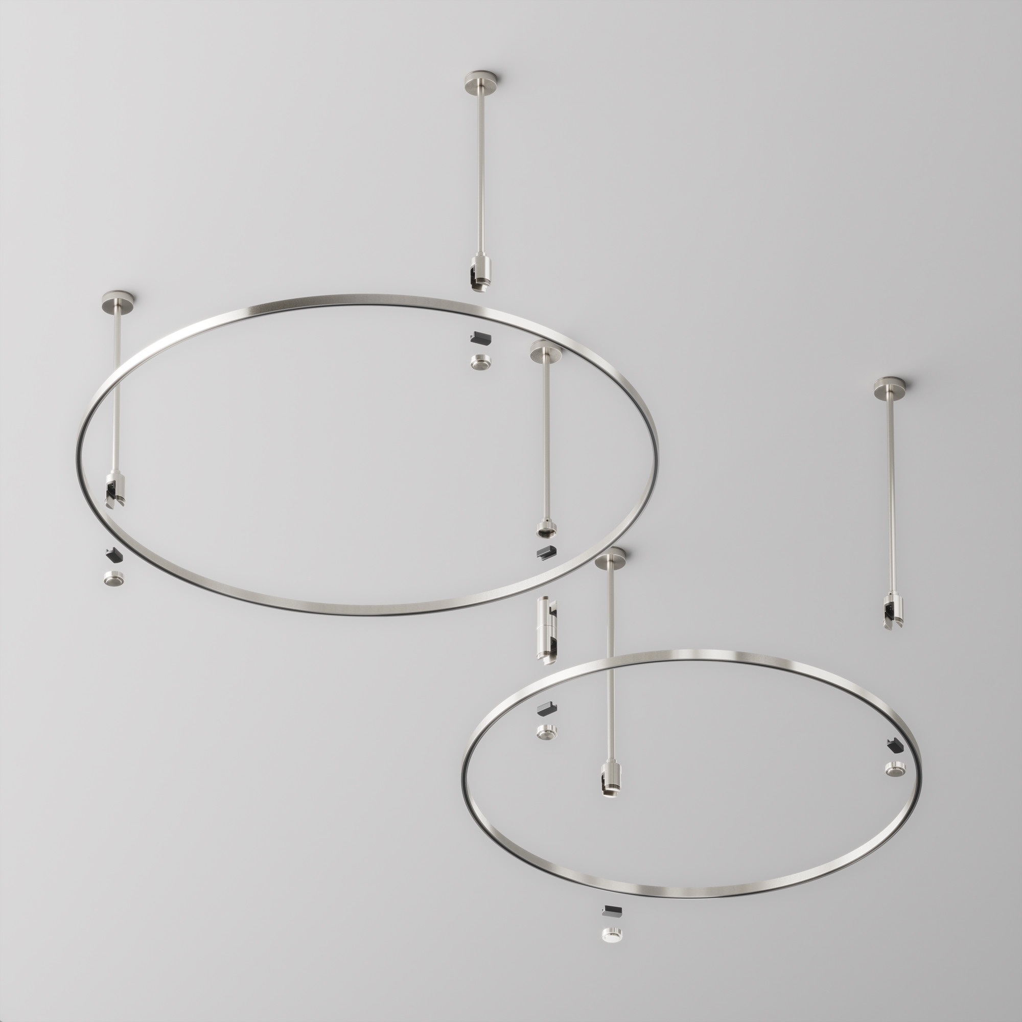 Шинопровод накладной/подвесной Technical TRX154-R-D800-PT