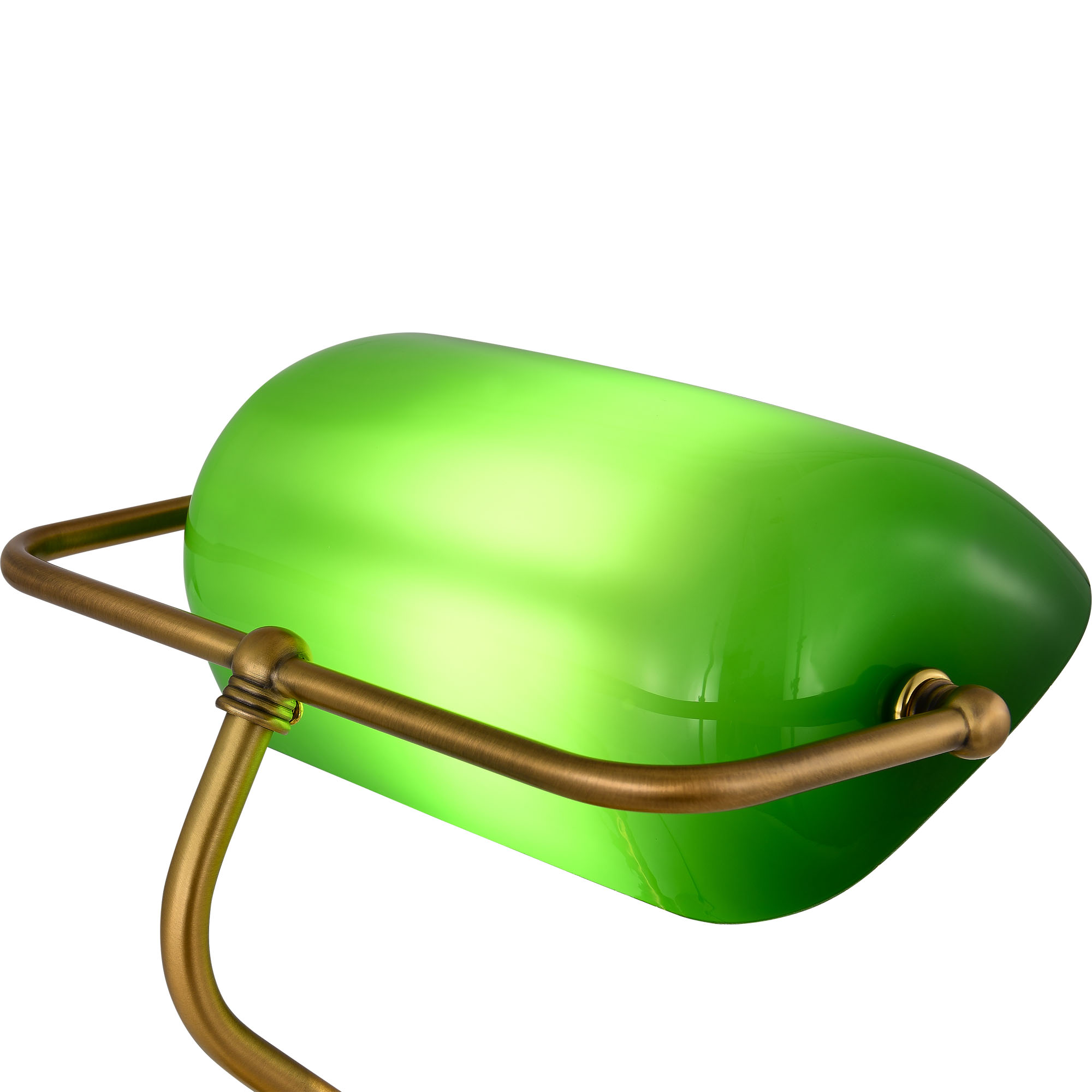 SL6620.314.01 Прикроватная лампа ST-Luce латунь/зелёный E27 1*40W VICE