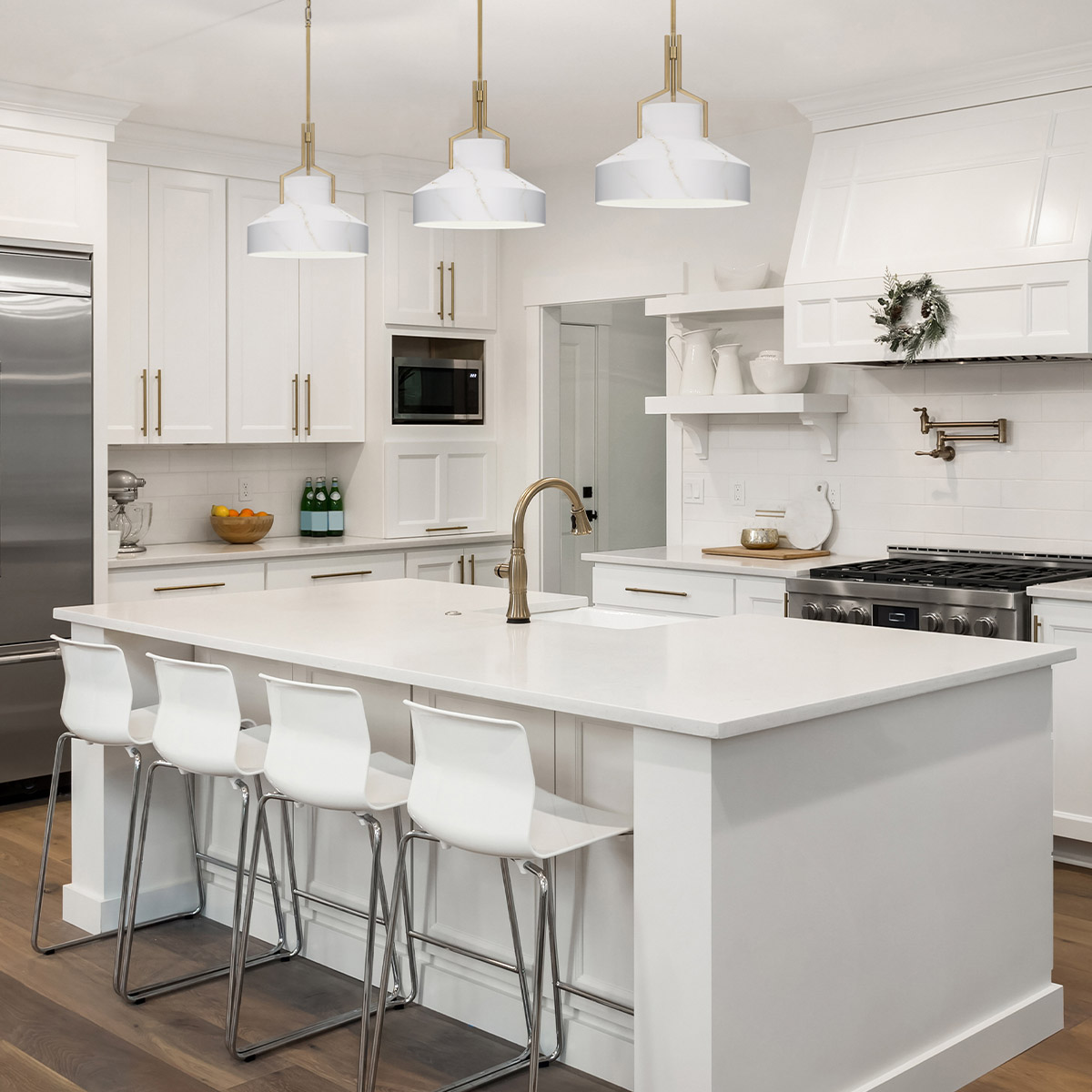 Подвесной светильник Quoizel, Арт. QZ-BRECKEN-2P-OZ-ABG