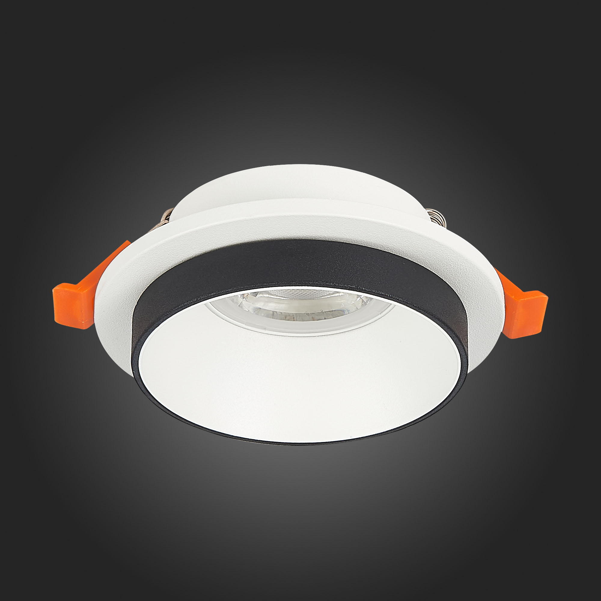 ST206.508.01 Св-к встр. Белый GU10 1*50W  D92xH38 220V Без ламп Встраиваемые светильники