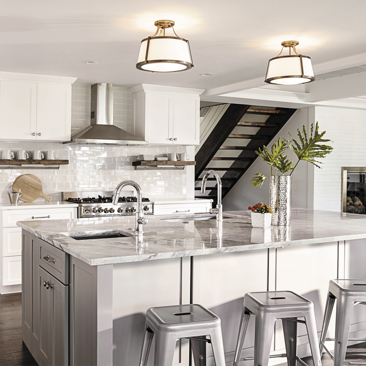 Потолочный светильник Hinkley Lighting, Арт. HK-CHARLOTTE-SF-BC