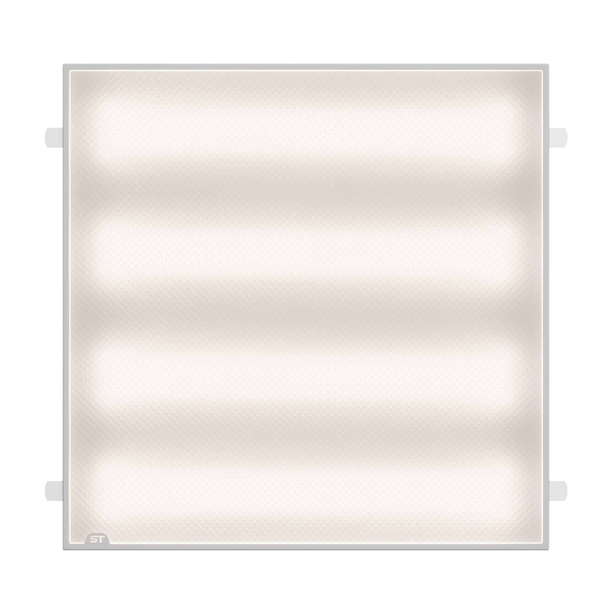 STP-G-1001-P-36-4K-40 Св-к ДВО ST Luce STANDART IP40 590*590*40мм 36Вт 4200лм 4000К призма(Грильято) Коммерческое освещение