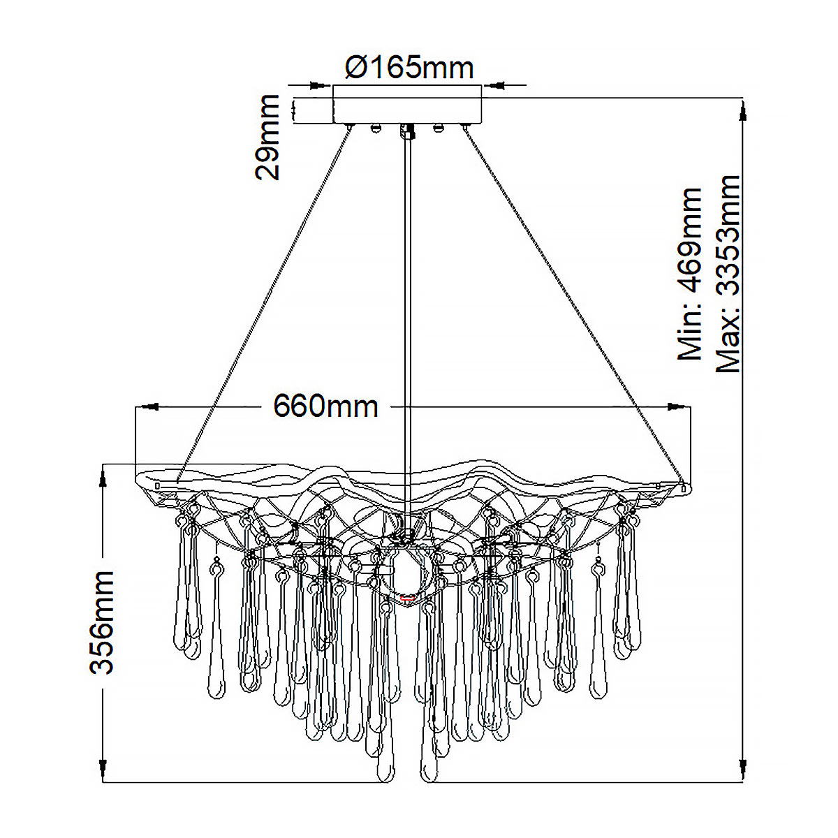 Подвесной светильник Hinkley, Арт. QN-LAGUNA-4P