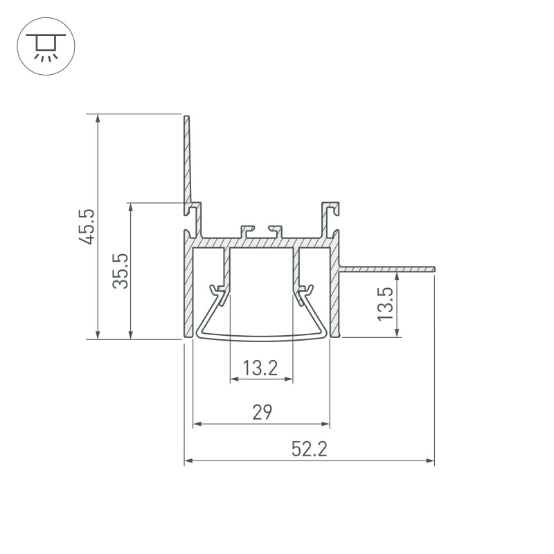 Профиль Arlight 044857