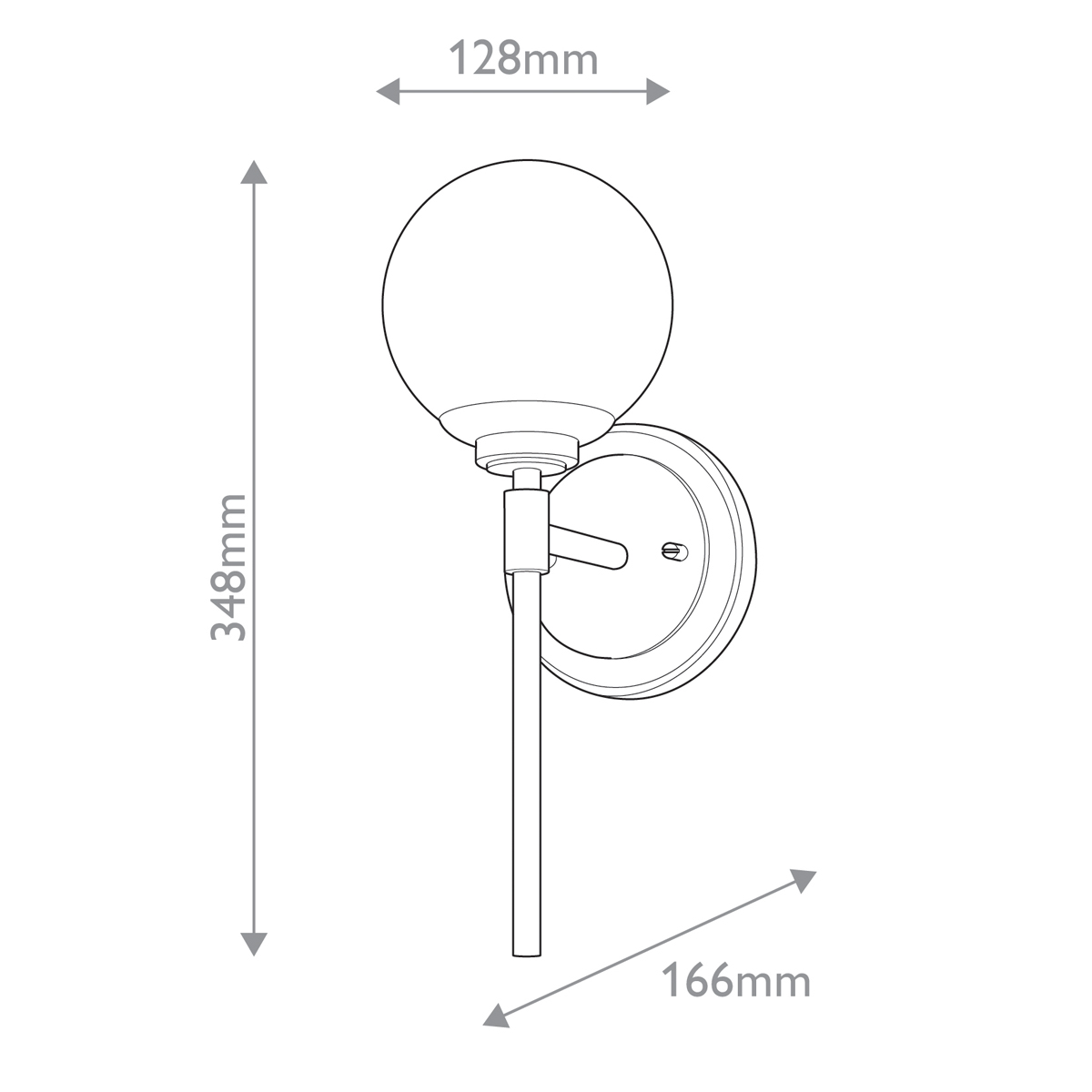 Бра для ванных комнат Kichler, Арт. KL-BENNO1-CPZ