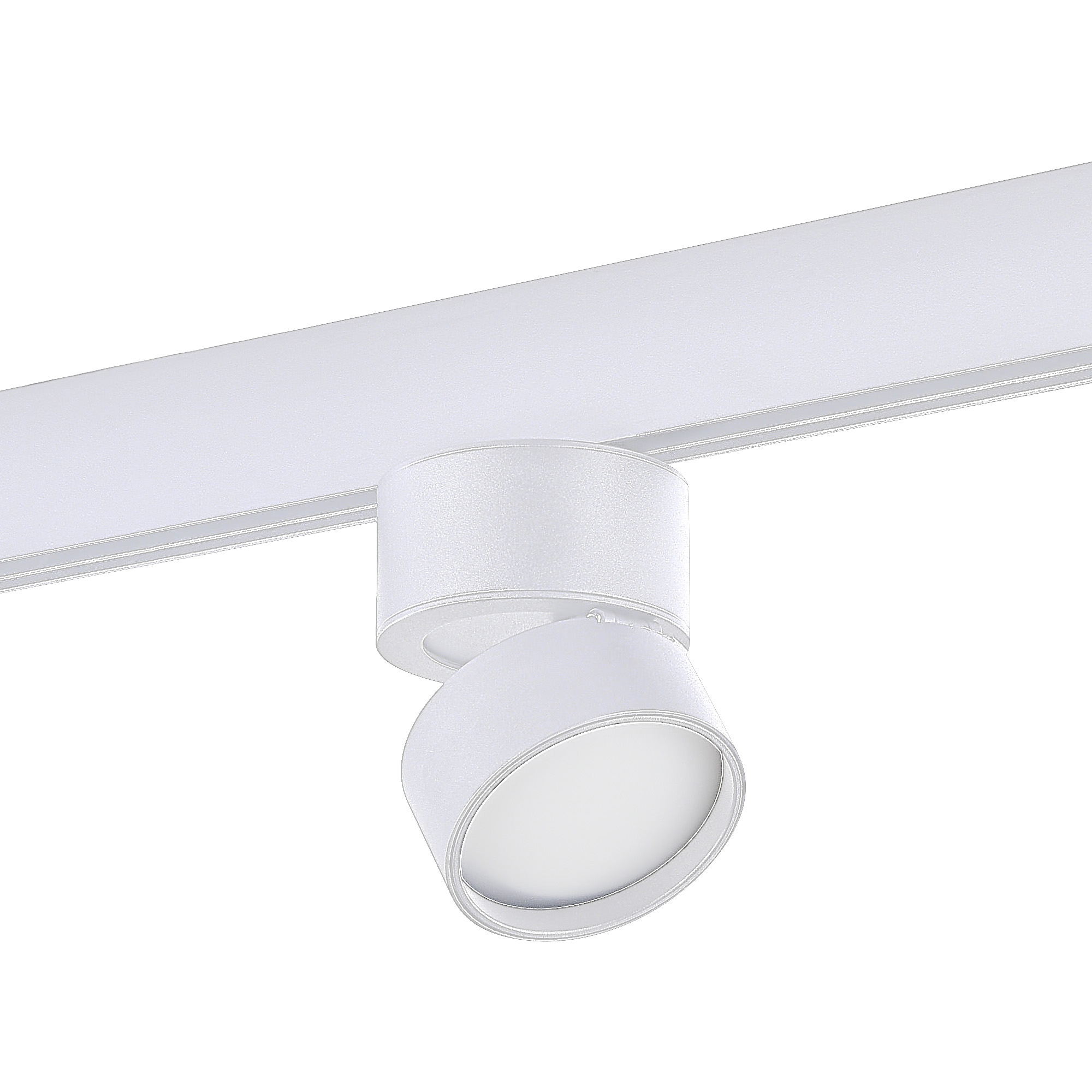 ST809.546.09 Магнитный трековый светильник Белый LED 1*9W 4000K 700Lm Ra>90 120° IP20 D85xH126 48V SKYLINE 48