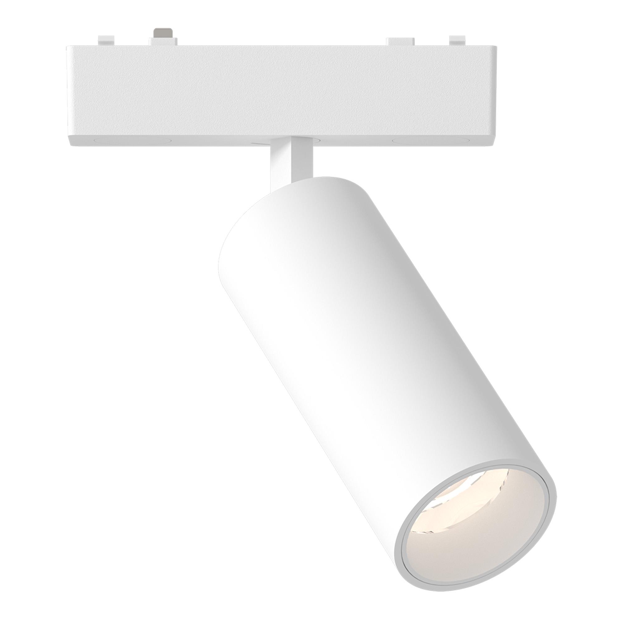 ST677.546.09 Магнитный трековый светильник Белый LED 1*9W 4000K 540Lm Ra>90 IP20 D44xH110 48V SKYFLAT