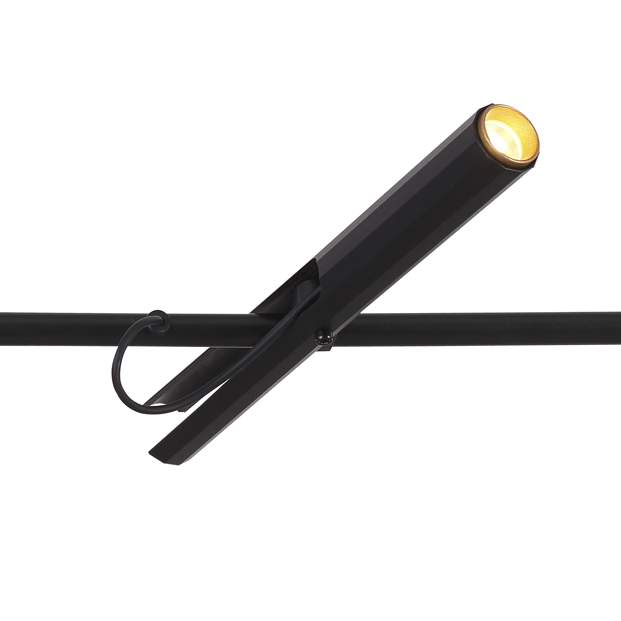 SL6210.403.04 Светильник подвесной ST-Luce Черный/Черный, Золотистый LED 4*3W 3000K LILT
