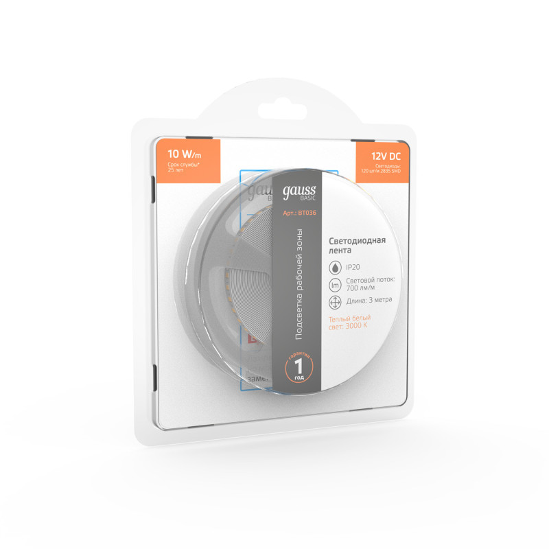 Лента Gauss BT036