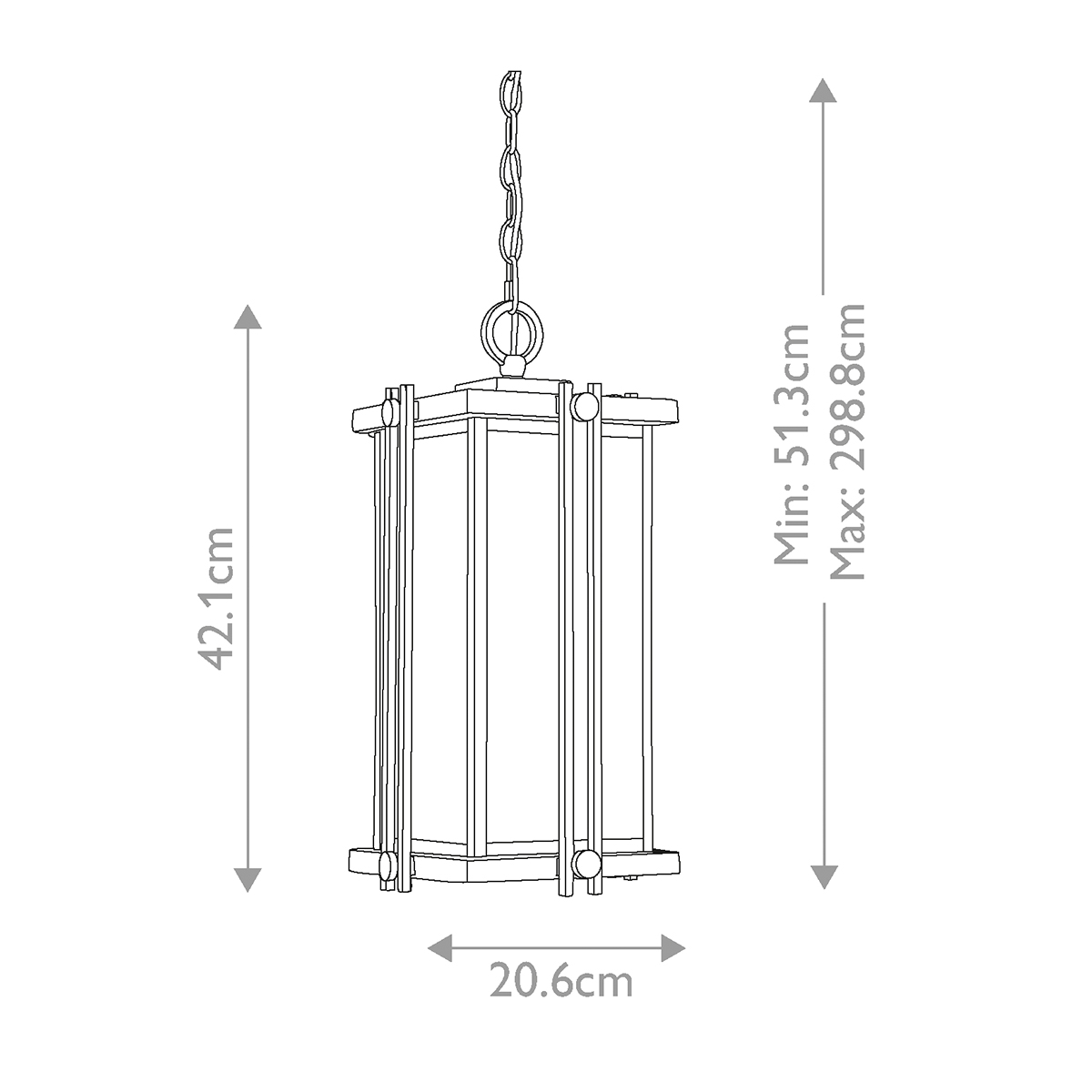 Подвесной фонарь Quoizel, Арт. QZ-GOLDENROD8-M