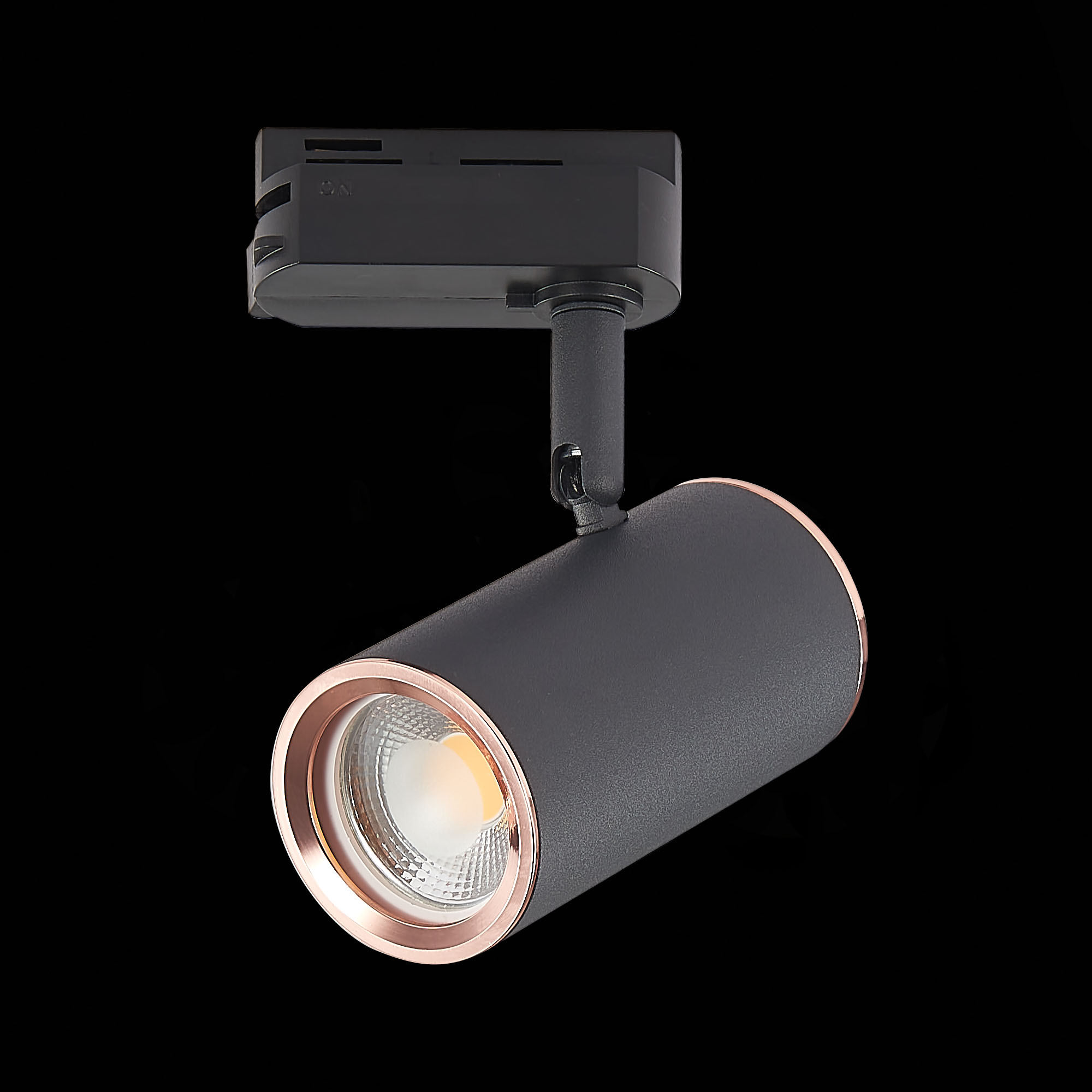 ST301.426.01 Св-к трек. Черный GU10 1*50W L104xW54xH111 220V Без ламп BASE