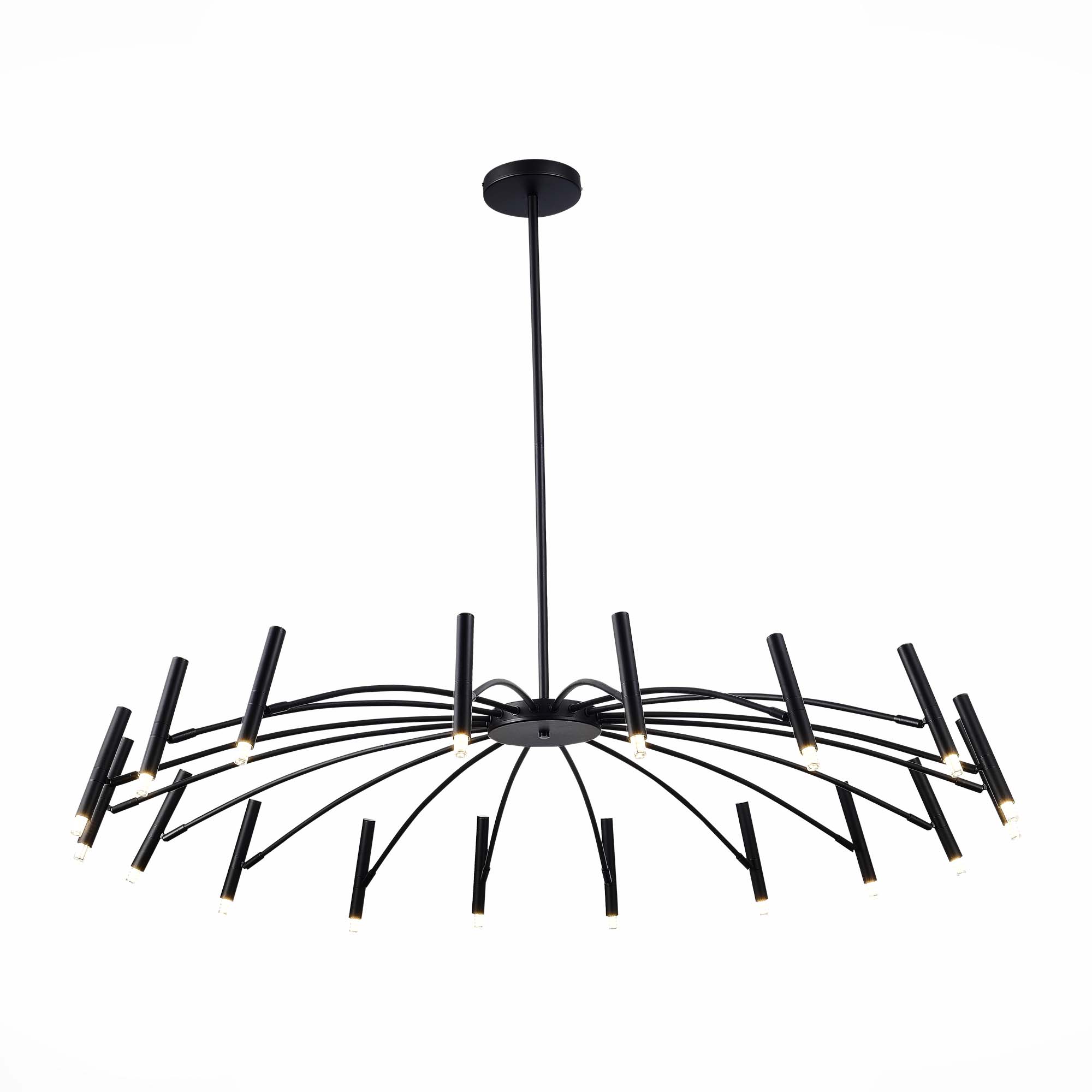 SL1214.402.18 Светильник потолочный ST-Luce Черный/Черный G9 LED 18*5W 4000K SPIDEY