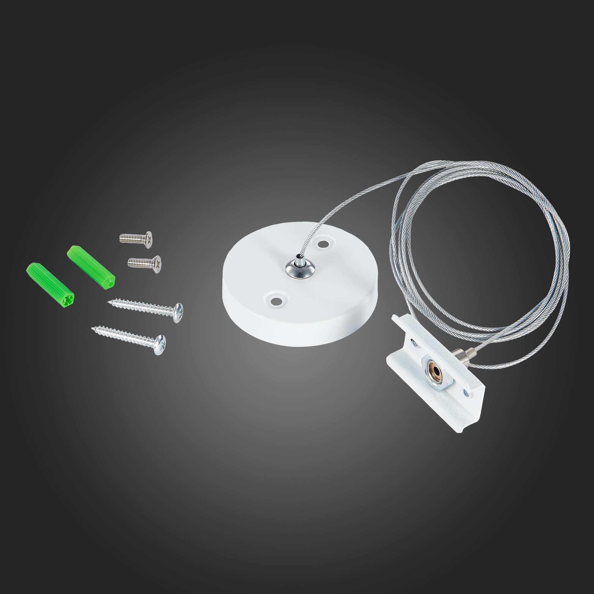 ST015.522.17.1 Тросовый подвес для шинопровода SKYLINE 220 ST-Luce Белый SKYLINE 220