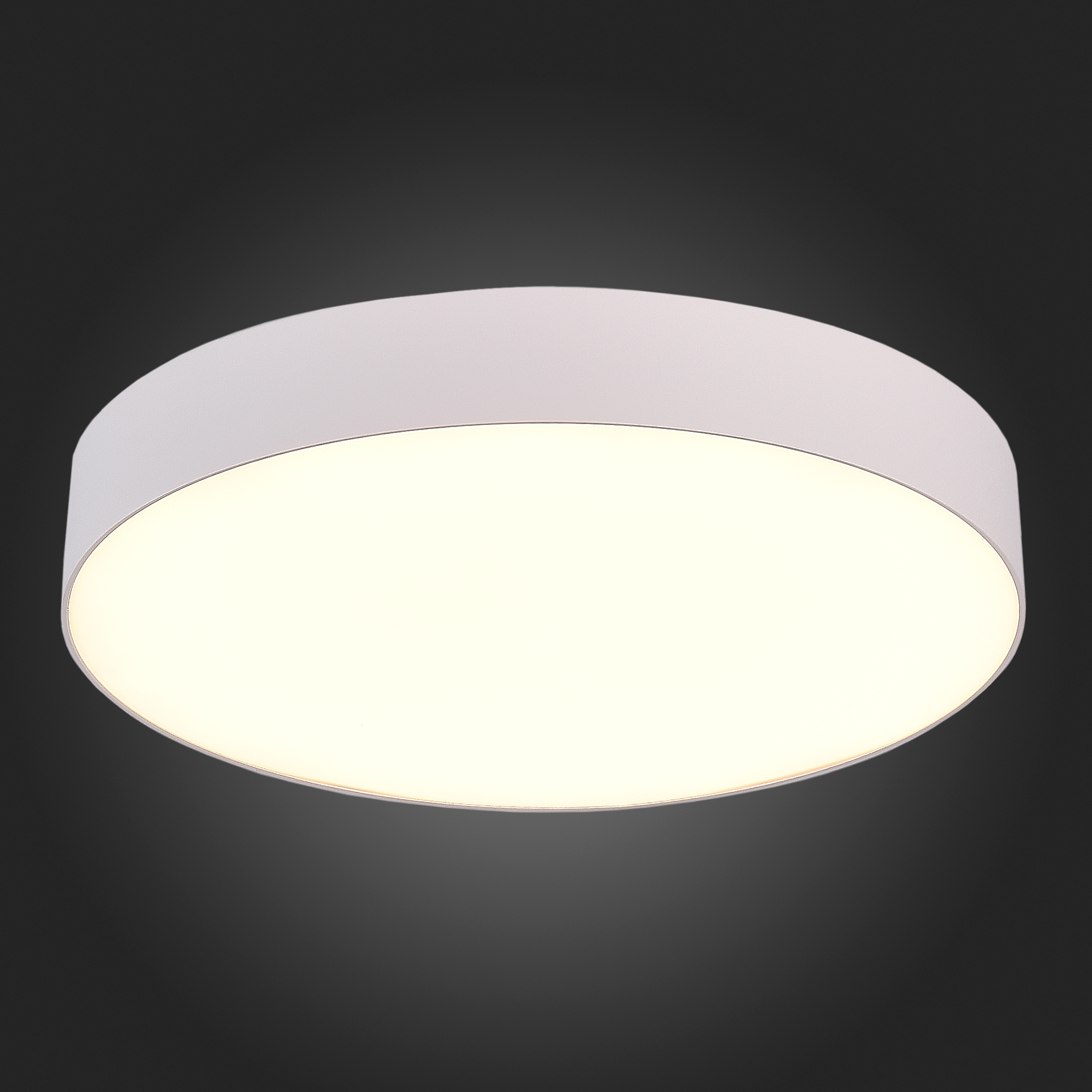ST606.532.48DALI Светильник потолочный Белый LED 1*48W 3000K 4 320Lm Ra>85 120о IP20 D400xH55 185-26 Накладные светильники