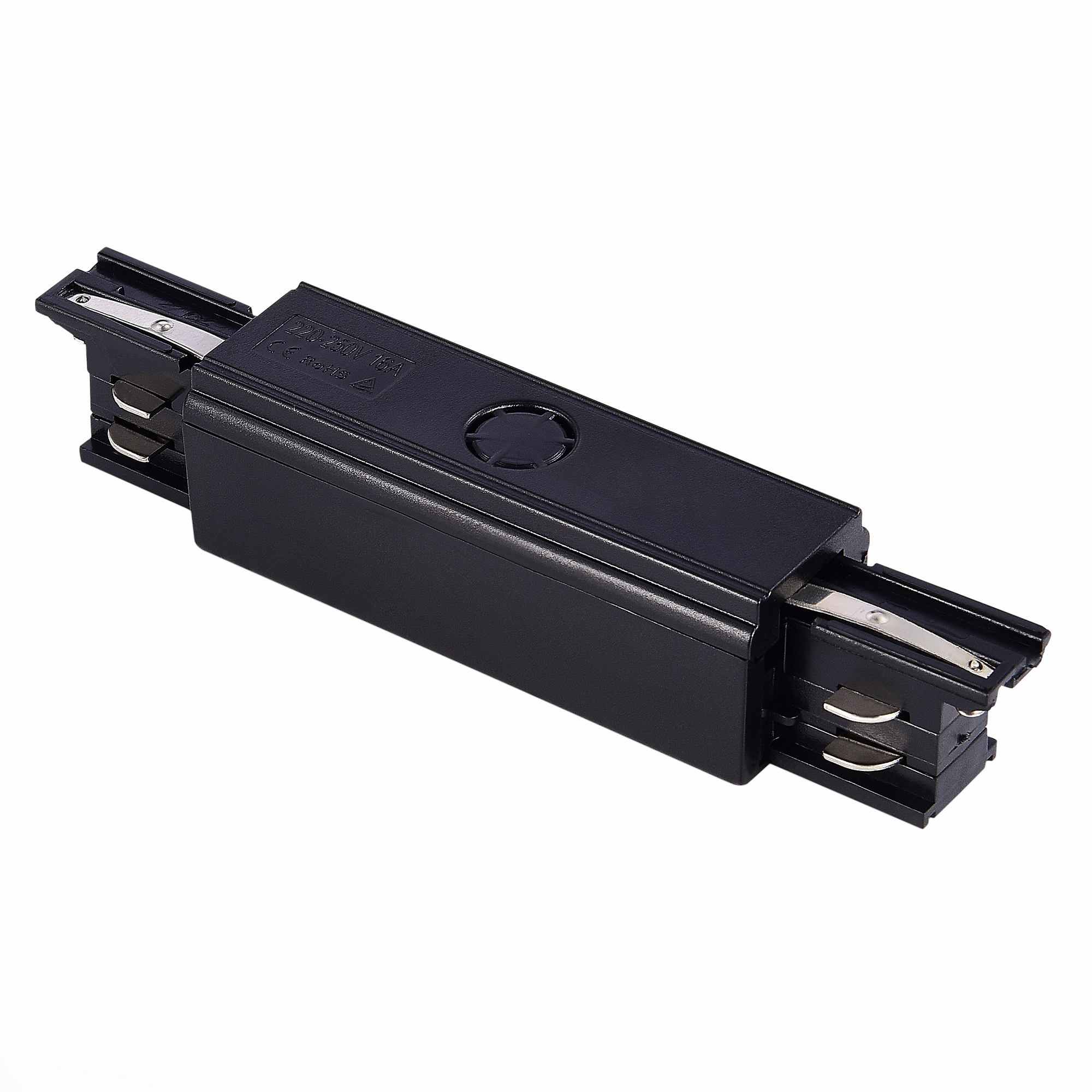 ST030.409.13 Центральный токоподвод для трехфазного шинопровода ST-Luce Черный TRACE