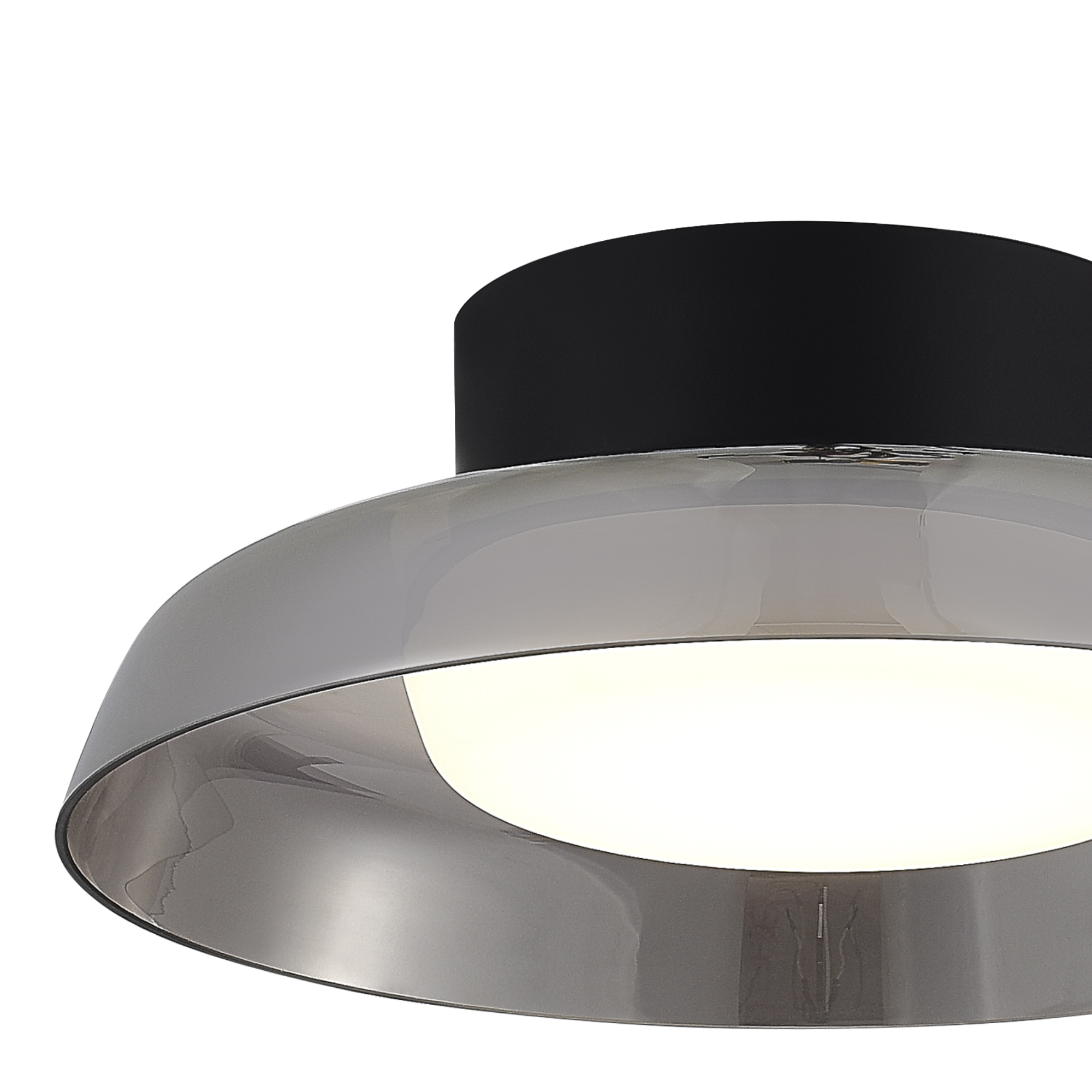 SL6019.412.01 Светильник потолочный ST-Luce Черный/Дымчатый, Белый LED 1*36W 3000K FORAY