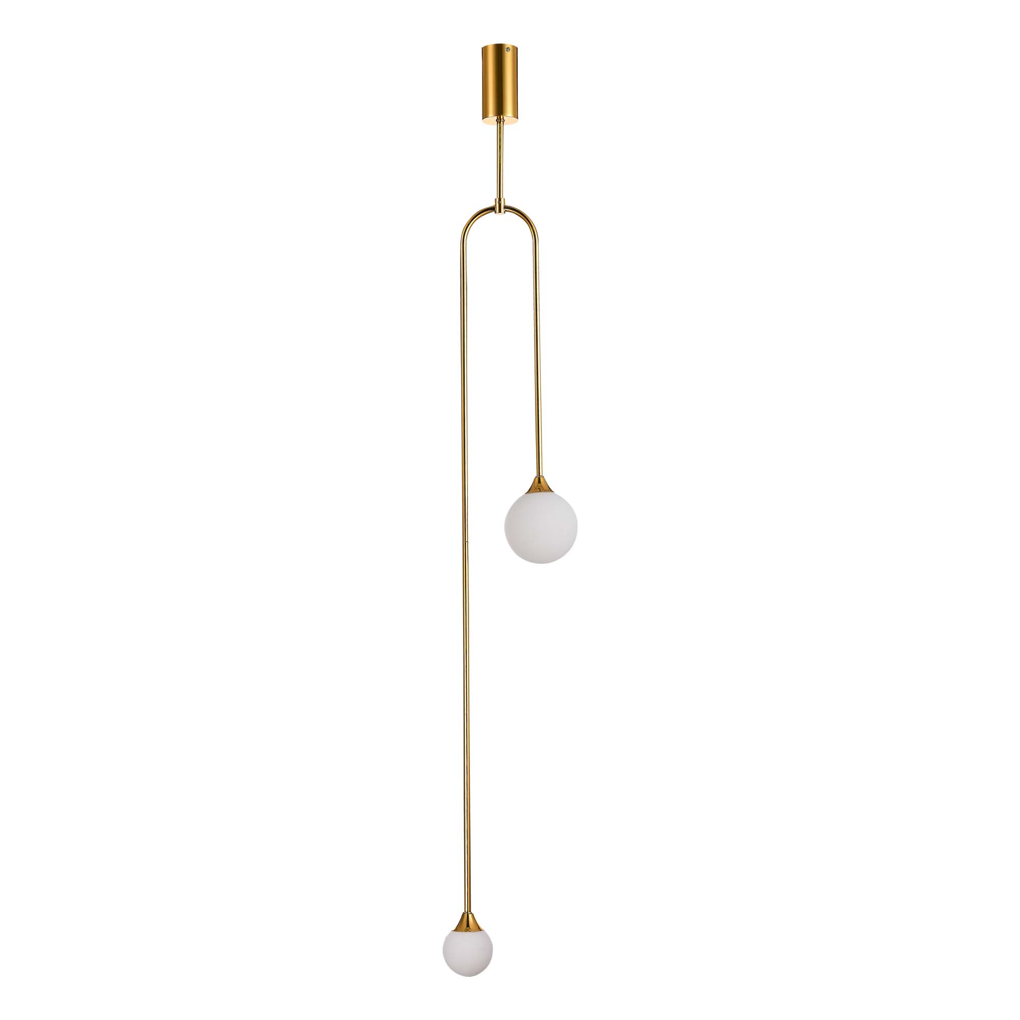 SL1187.203.02 Подвес ST-Luce Золотистый/Белый G9 2*5W 4000K VIVE