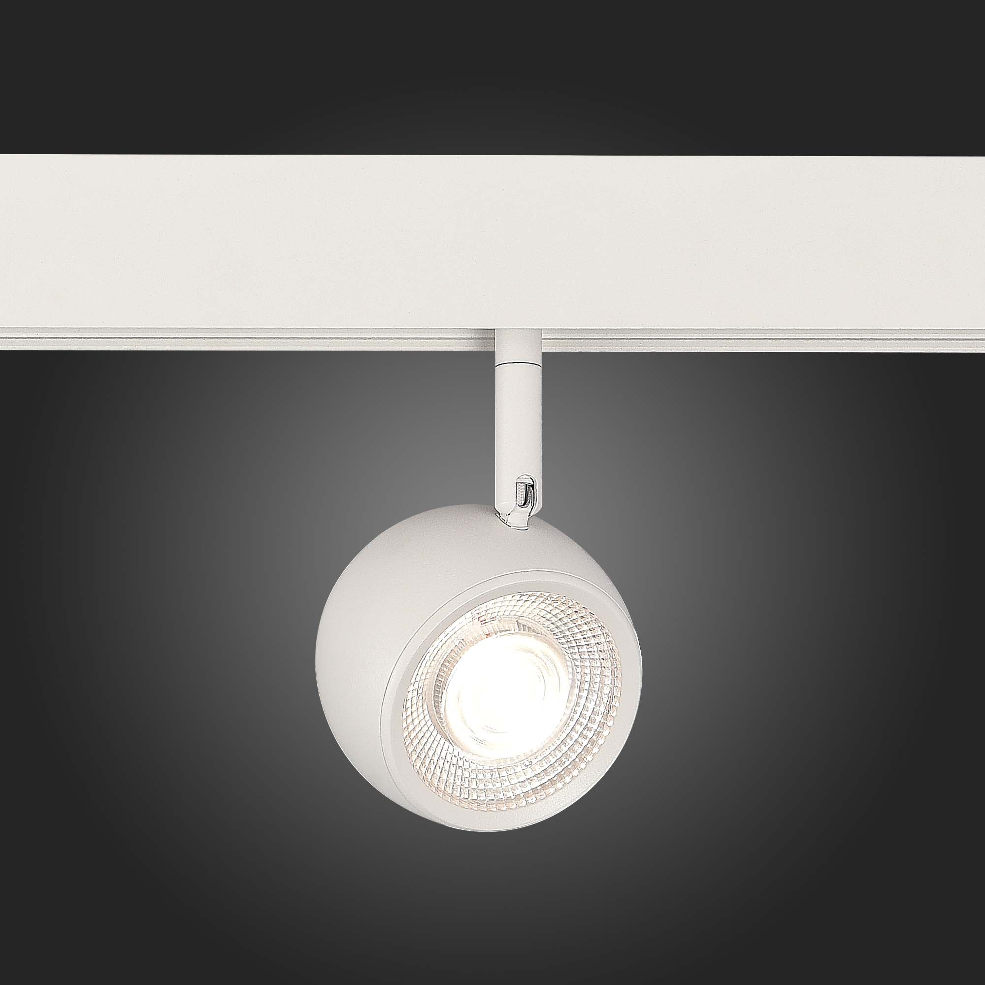 ST355.546.10 Магнитный трековый светильник Белый LED 1*10W 4000K 470Lm Ra>80 36° IP20 L120xW50xH176 SKYLINE 48