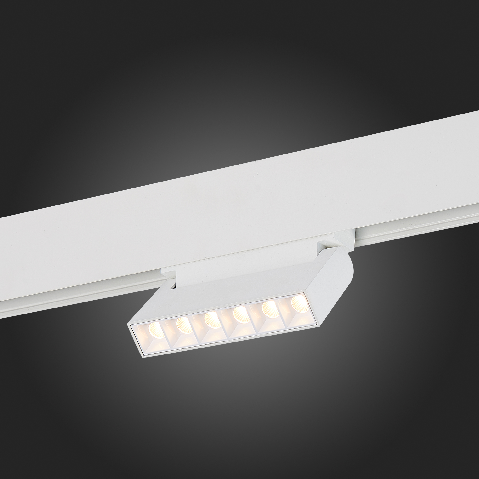 ST364.536.06 Магнитный трековый светильник белый LED 1*6W 3000K 532Lm Ra>80 36° IP20 L120xW22xH108 4 SKYLINE 48