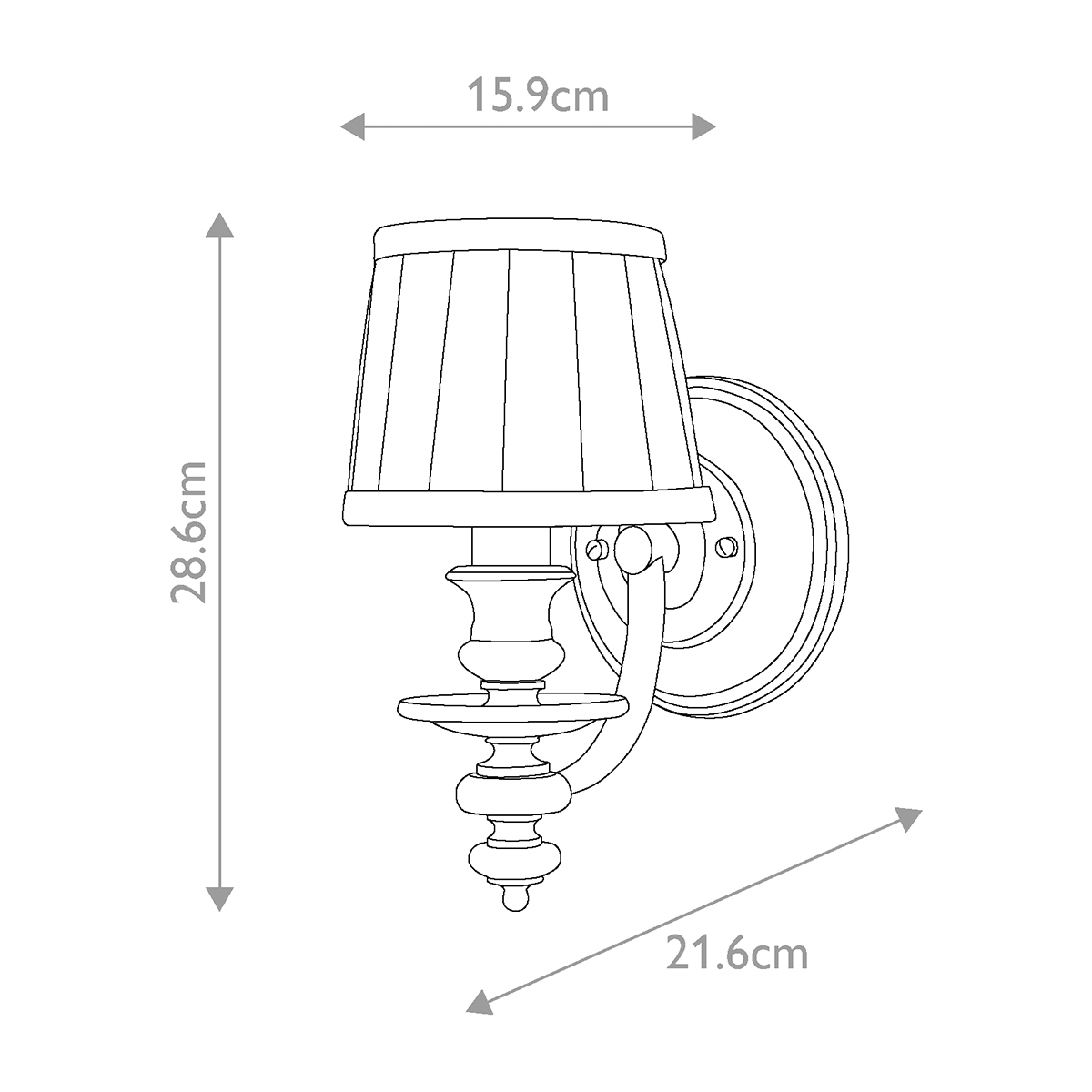 Бра Hinkley Lighting, Арт. HK-DUNHILL1