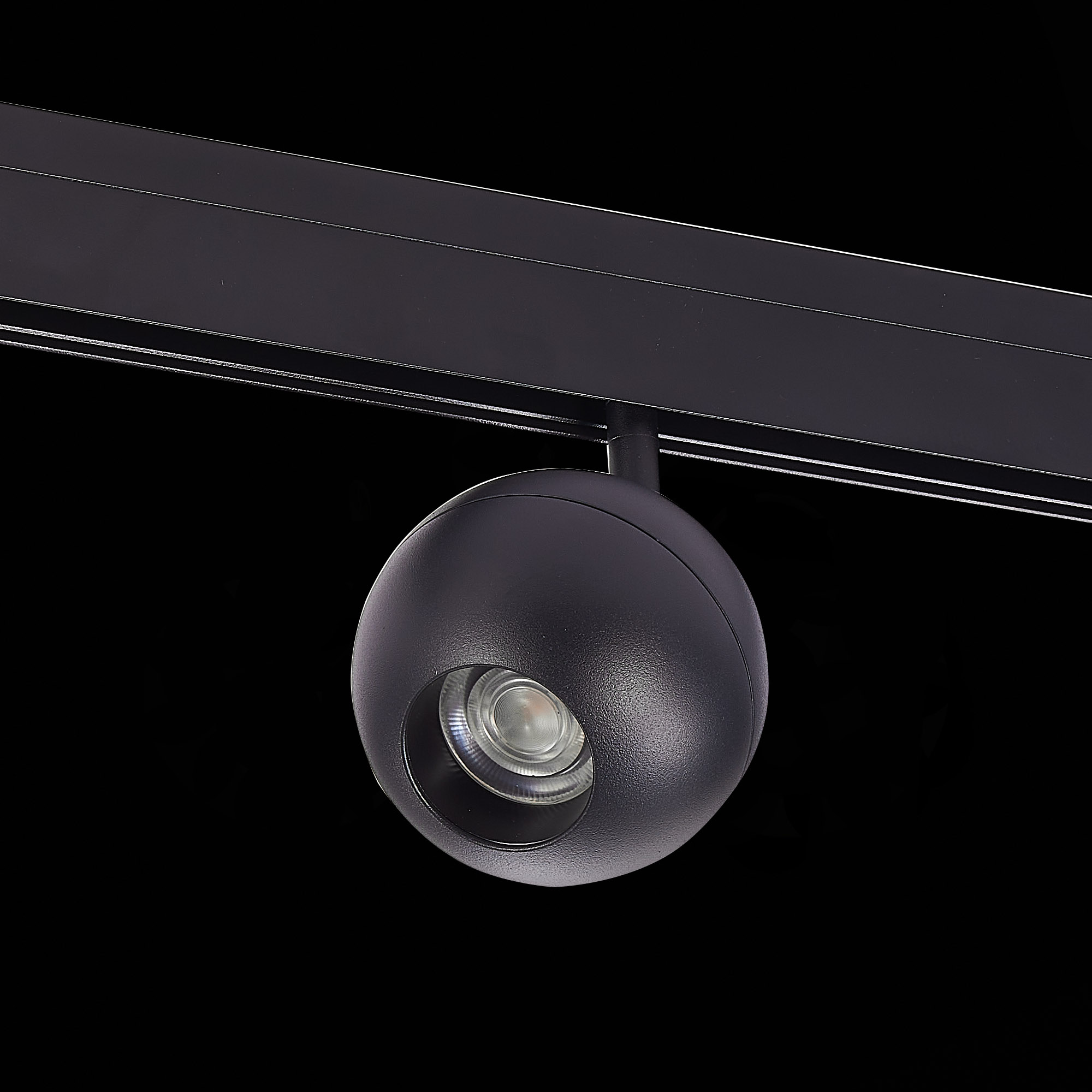 ST354.436.12 Магнитный трековый светильник Черный LED 1*12W 3000K 680Lm Ra>80 36° IP20 L120xW100xH19 SKYLINE 48