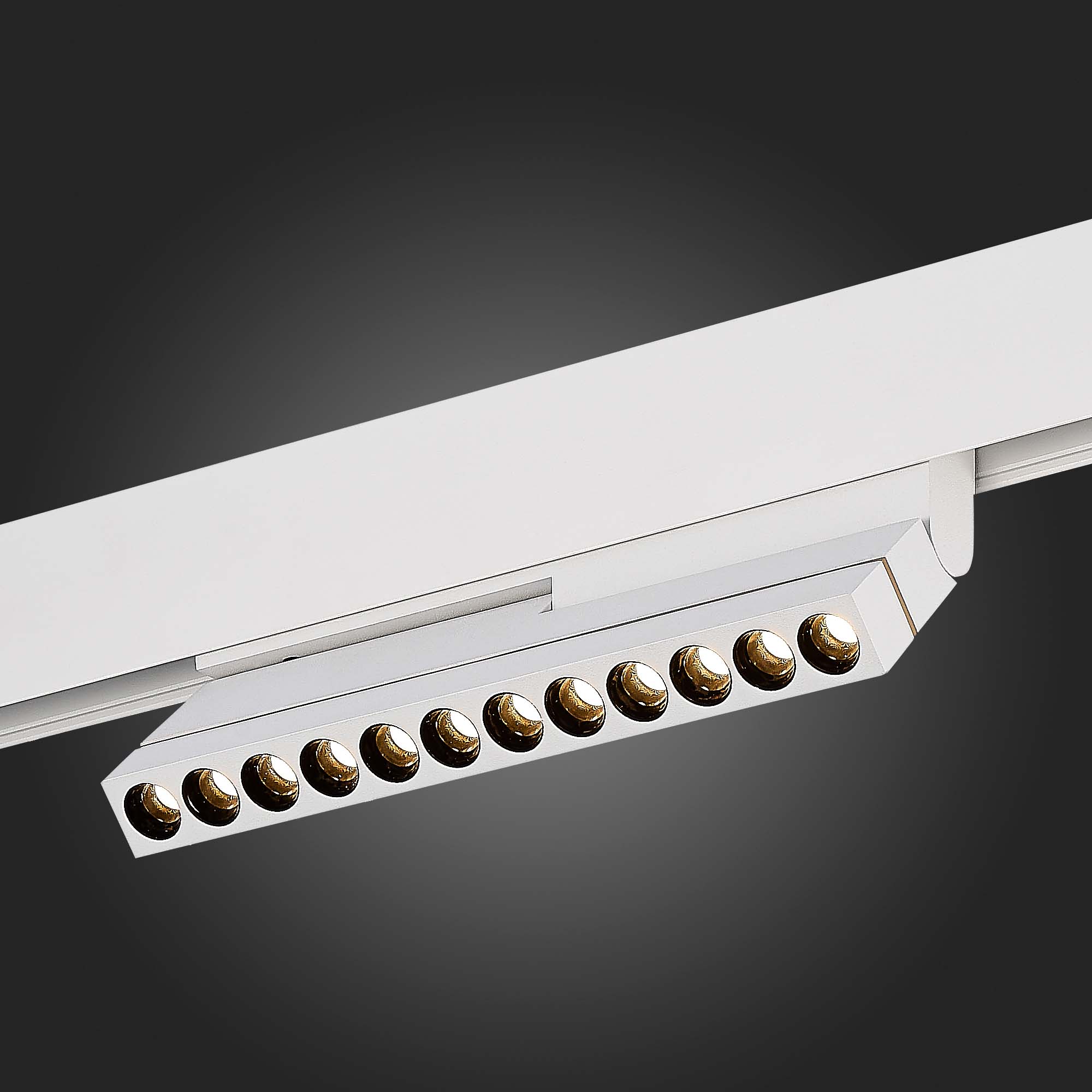 ST805.536.12 Магнитный трековый светильник Белый LED 1*12W 3000K 450Lm Ra>90 36° IP20 L220xW22xH117 SKYLINE 48