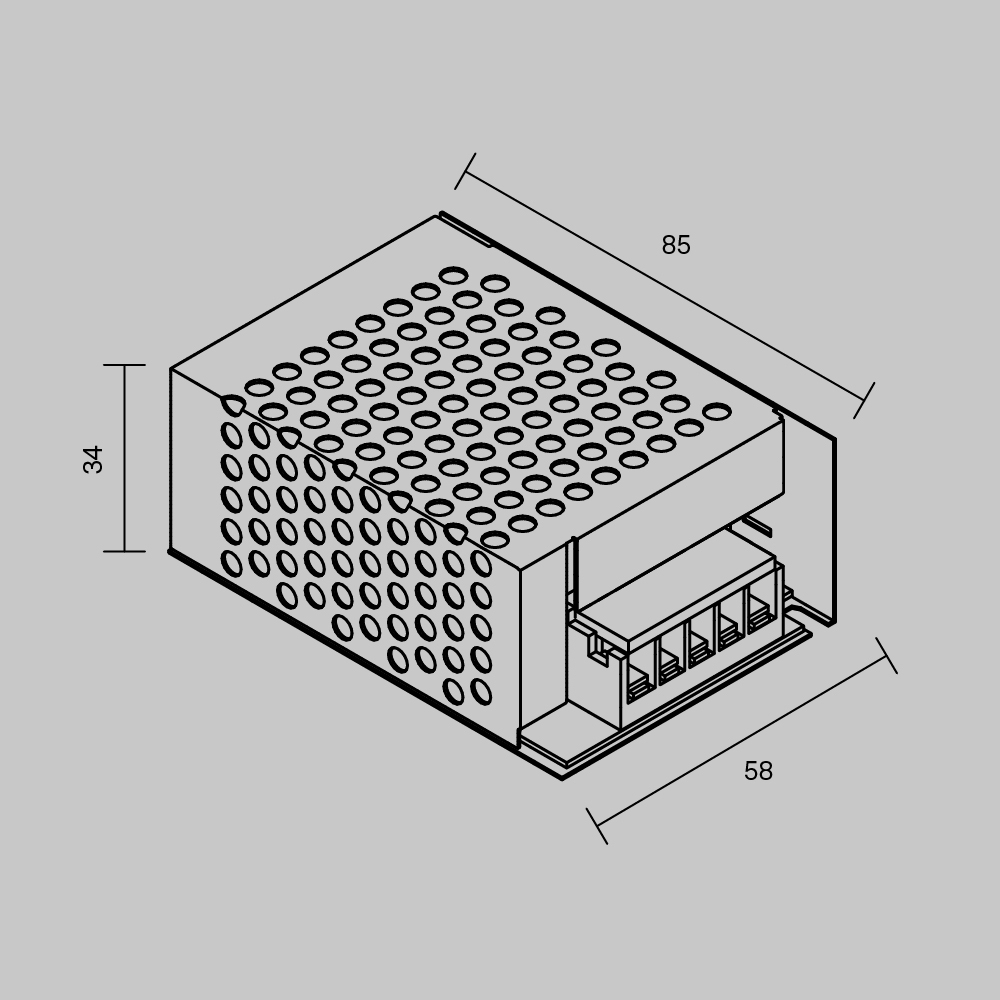 Источник напряжения Led Strip 821019