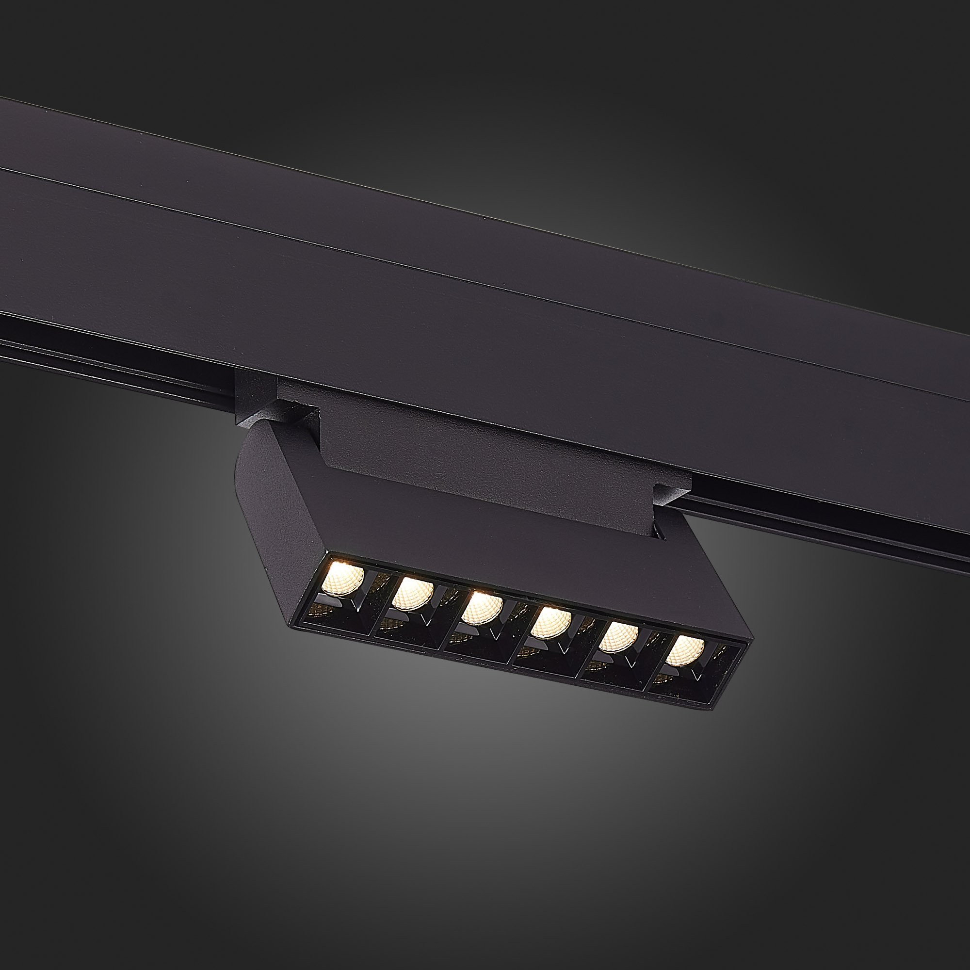 ST364.446.06 Магнитный трековый светильник Черный LED 1*6W 4000K 532Lm Ra>80 36° IP20 L120xW22xH108 SKYLINE 48