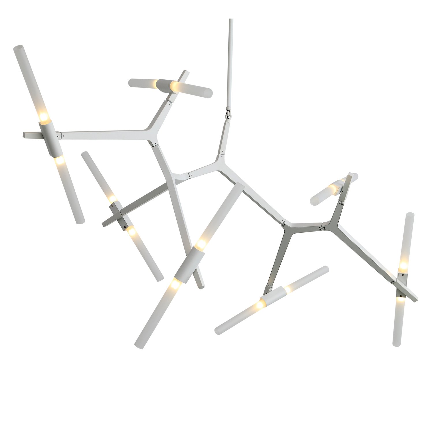 SL947.502.14 Люстра потолочная ST-Luce Белый/Белый G9 14*3W LACONICITA