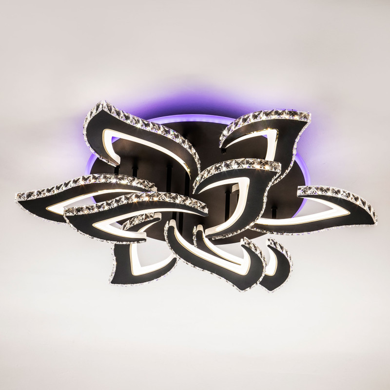 Накладная люстра LED4U L2839-9 BK