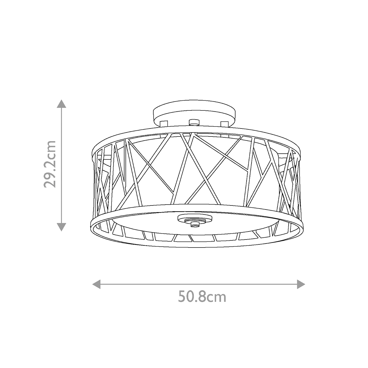 Потолочный светильник Hinkley Lighting, Арт. HK-NEST-SF-SL