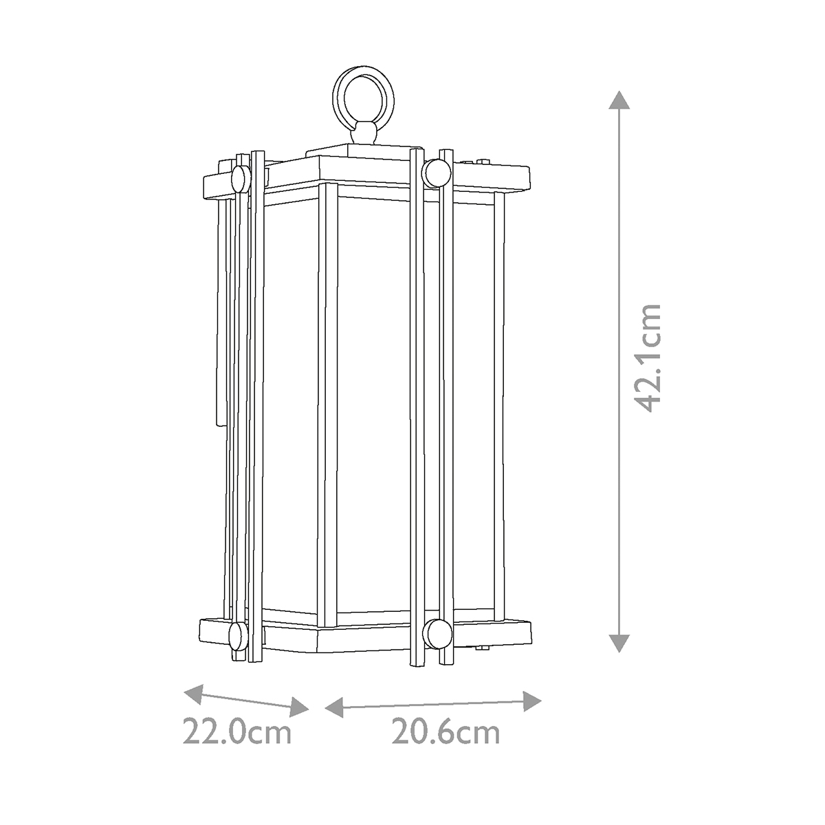 Настенный фонарь Quoizel, Арт. QZ-GOLDENROD2-M