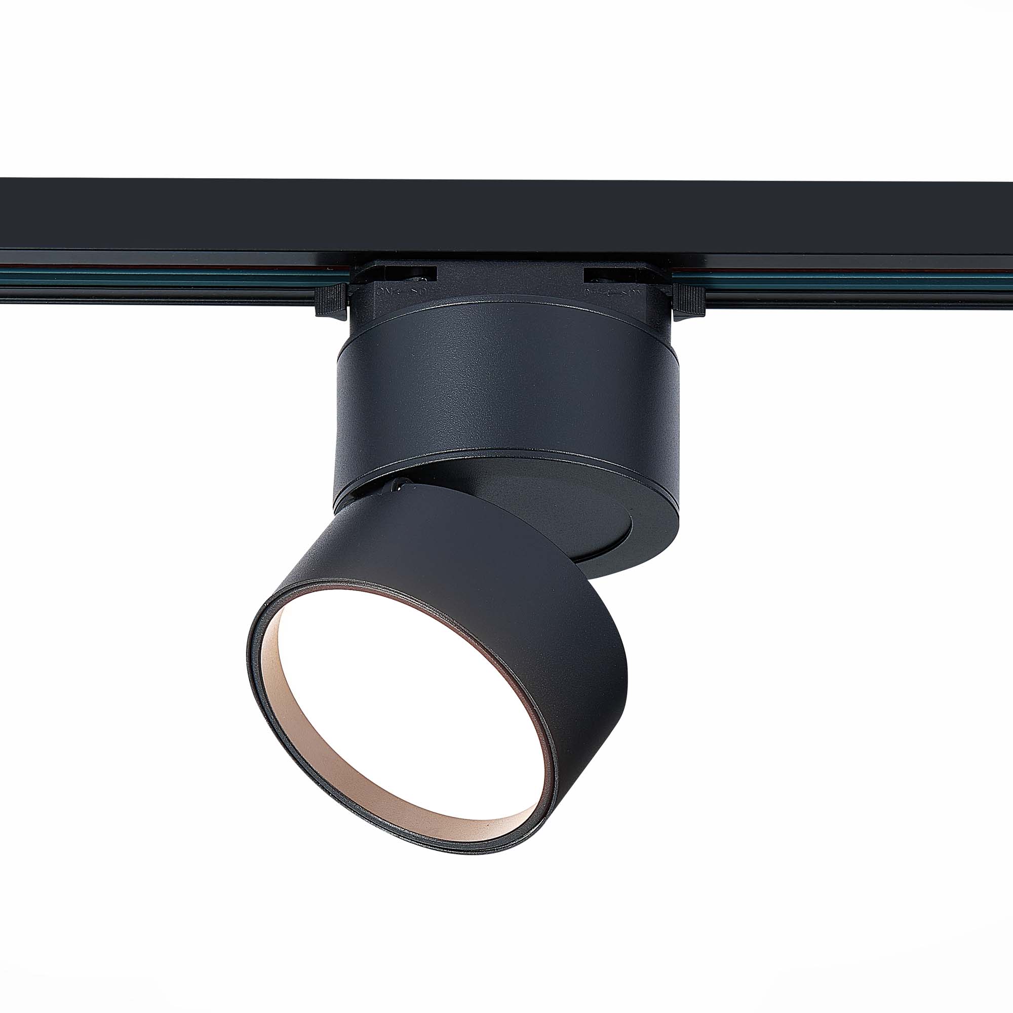 ST651.436.09 Св-к трек. Черный LED 1*9W 3000K 720Lm Ra>90 120° IP20 D85xH122 170-240VV BASE