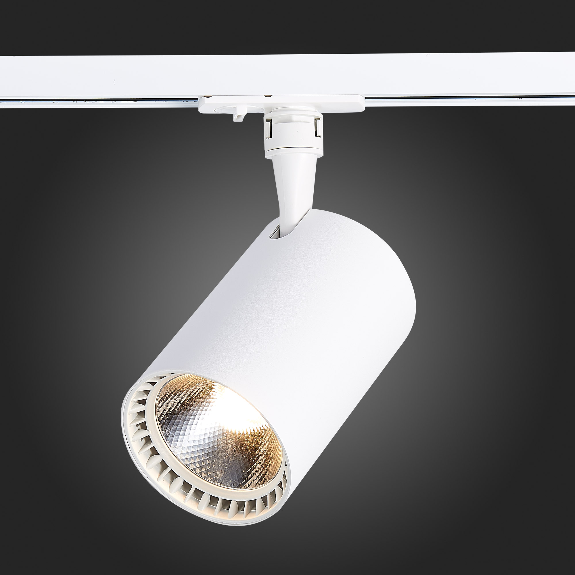 ST351.536.30.24 Св-к трек. Белый LED 1*30W 3000K 2 700Lm Ra?80 24° IP20 L139xW89xH194 100-240V BASE