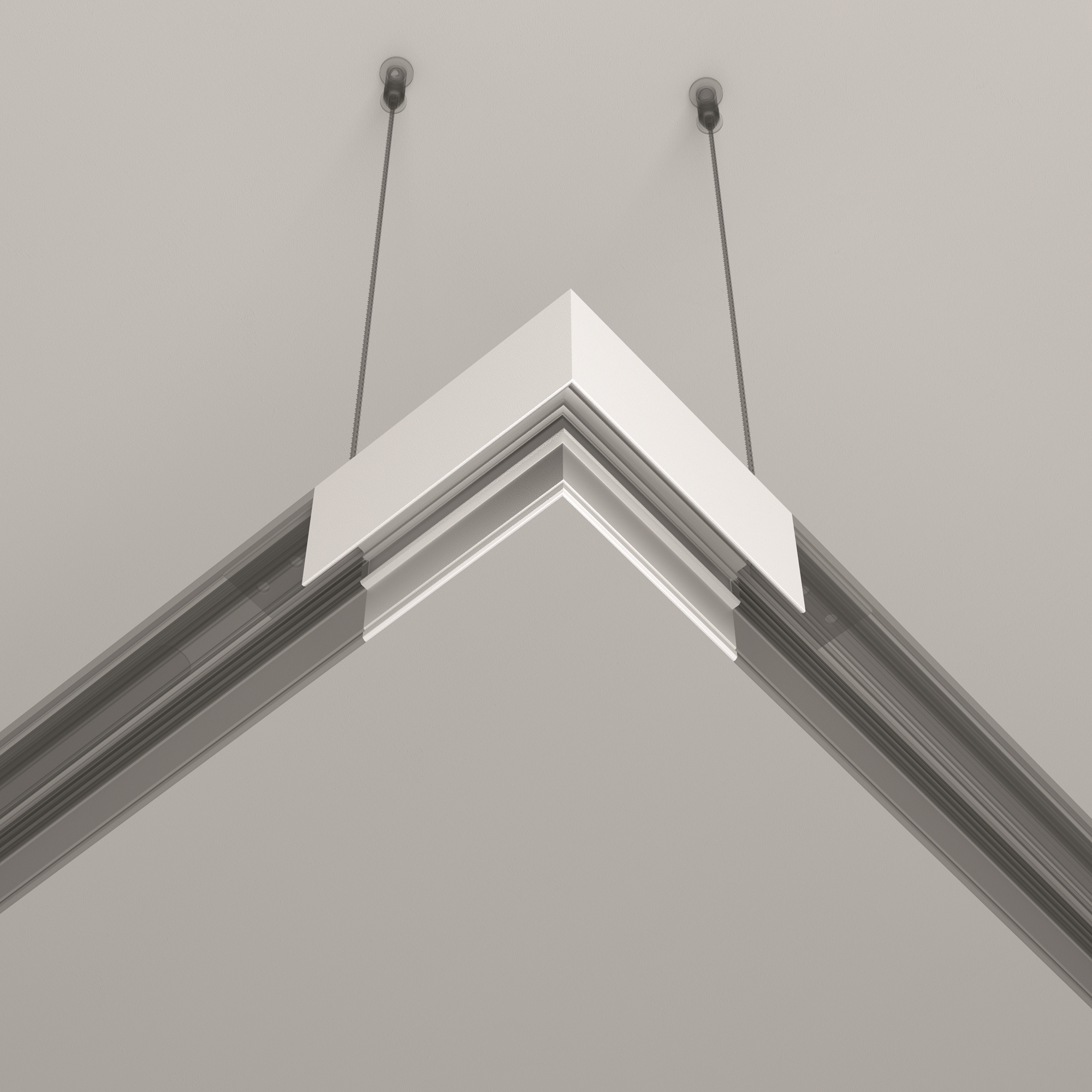 Комплектующие для накладной трековой системы Technical TRA034HCL-41W