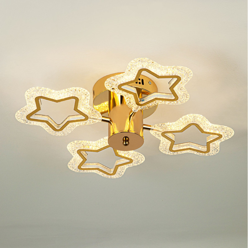 Накладная люстра LED4U L8453-4