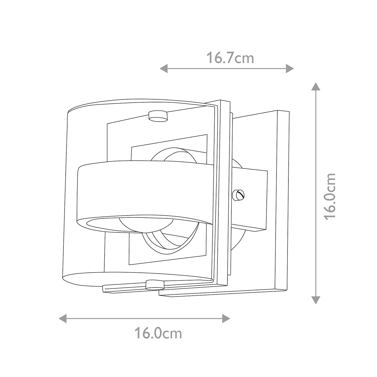 Настенный фонарь  Elstead Lighting, Арт. FRIDA-S