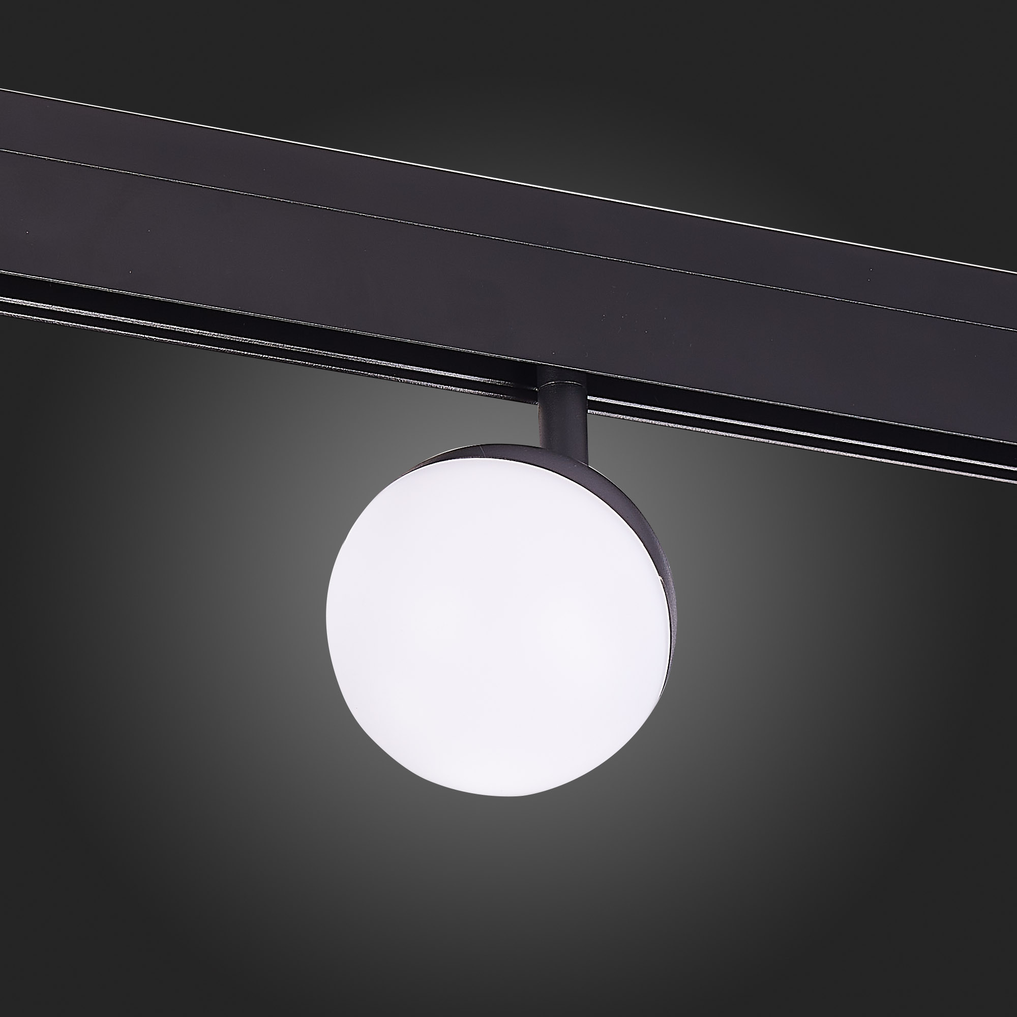 ST358.436.07 Магнитный трековый светильник Черный LED 1*7W 3000K 520Lm Ra>80 120° IP20 L120xW90xH192 SKYLINE 48