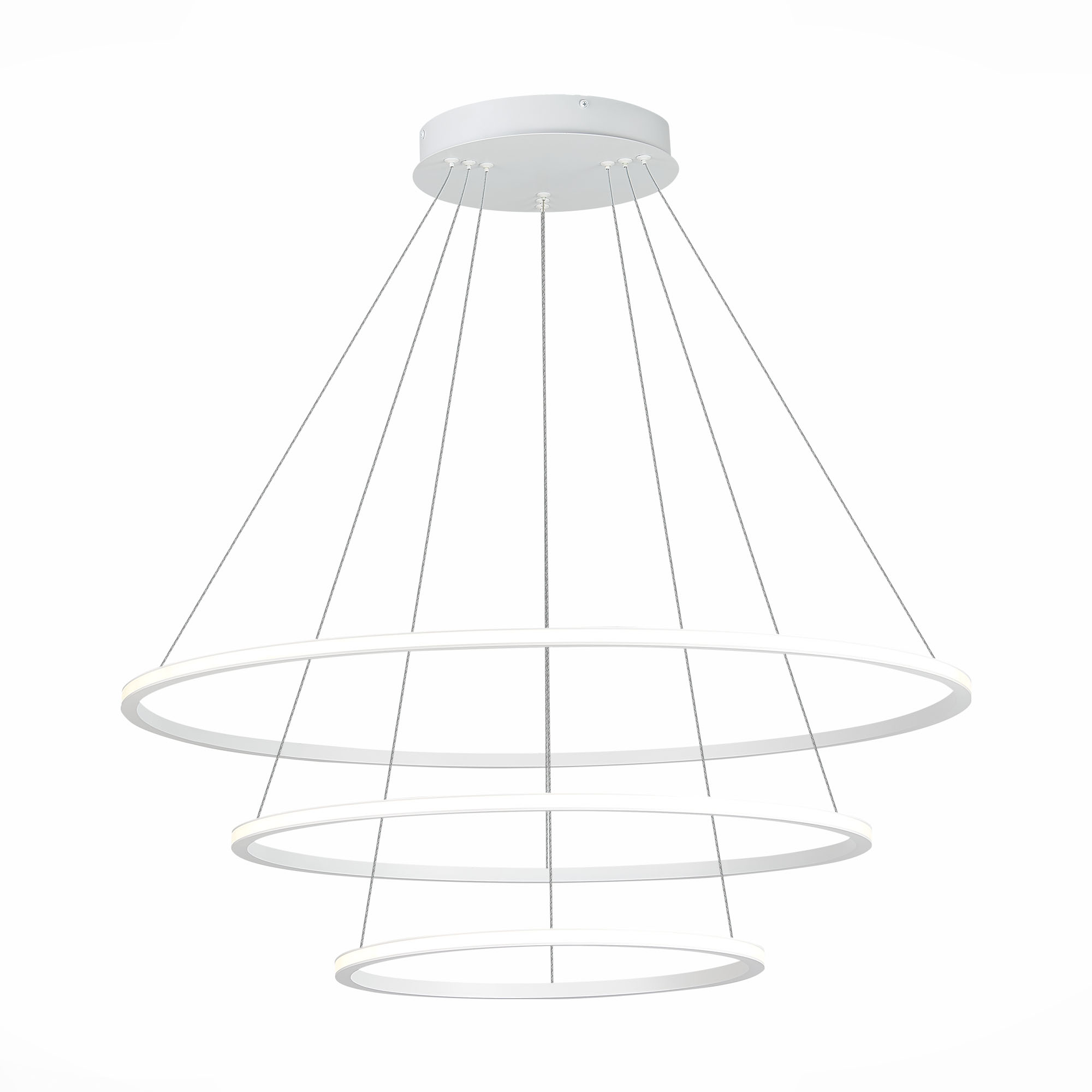 ST604.543.114 Светильник подвесной ST-Luce Белый/Белый LED 1*114W 4000K Подвесные светильники