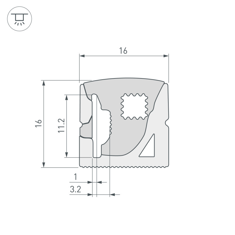 Профиль Arlight 040831(1)