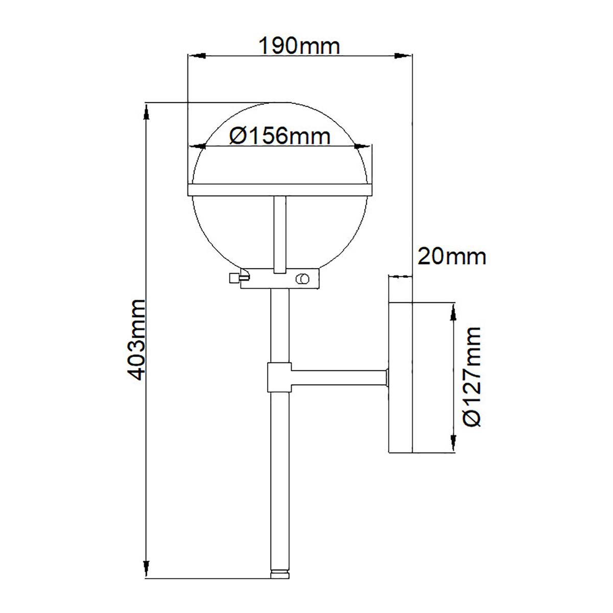 Бра для ванных комнат Hinkley, Арт. HK-HOLLIS1-O-BK-BATH