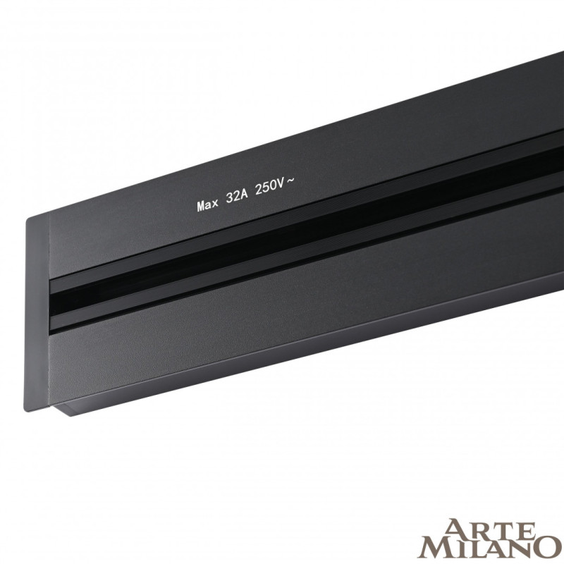 Трековая система розеток Arte Milano 385205TBB/50 Black