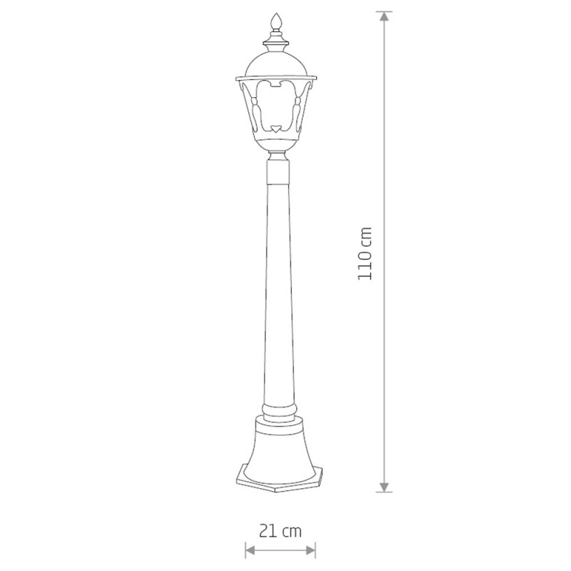Садово-парковый светильник Nowodvorski 4685