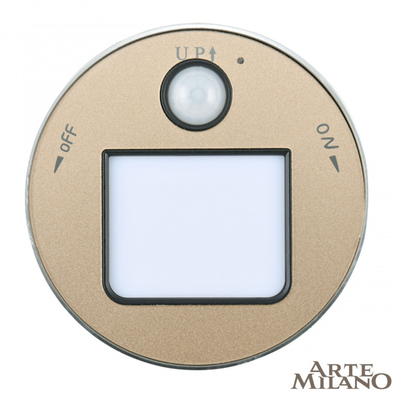 Трековая система розеток Arte Milano 380011TLS/LWS Gold