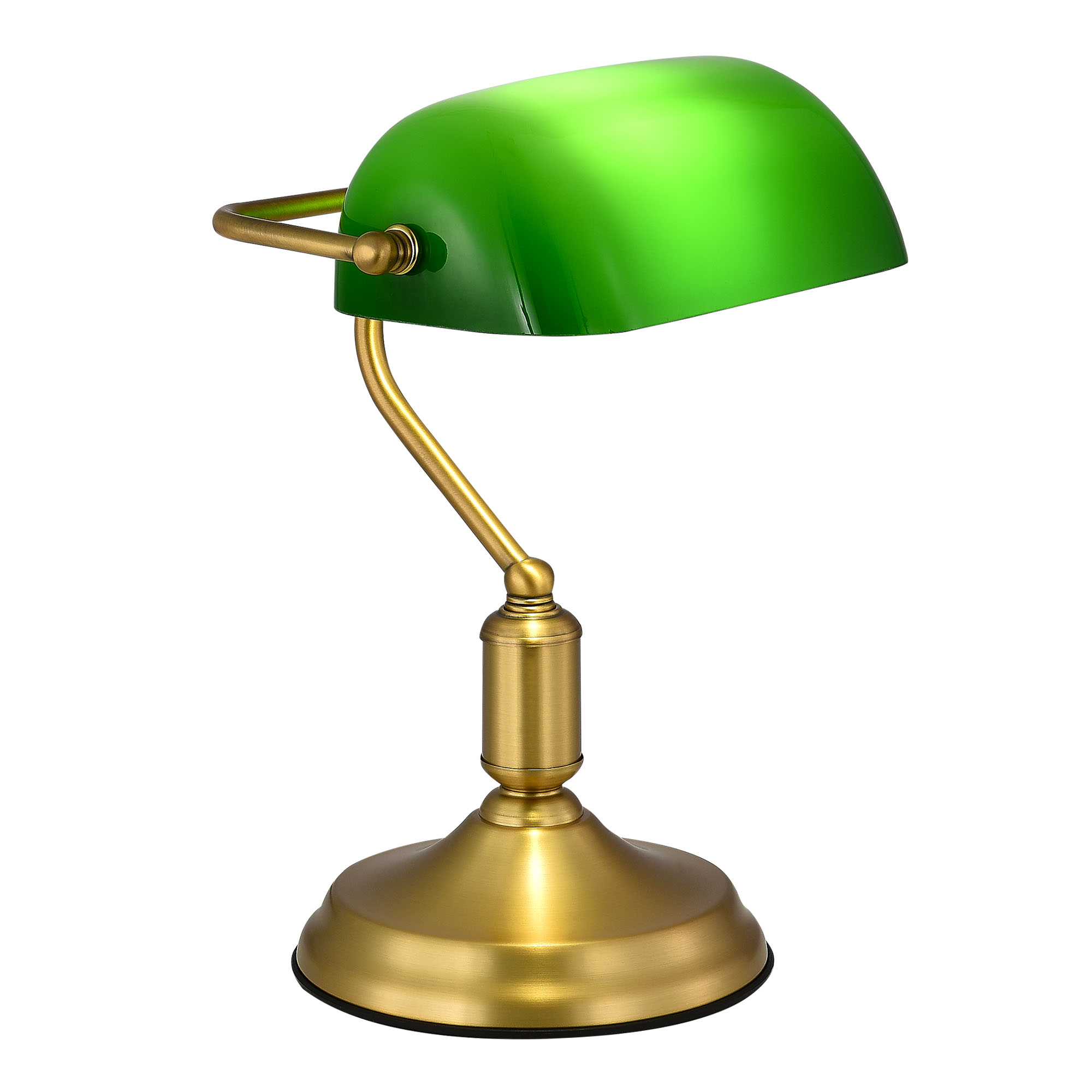 SL6620.314.01 Прикроватная лампа ST-Luce латунь/зелёный E27 1*40W VICE