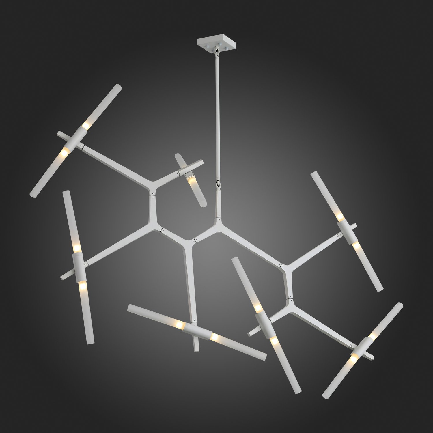 SL947.502.14 Люстра потолочная ST-Luce Белый/Белый G9 14*3W LACONICITA