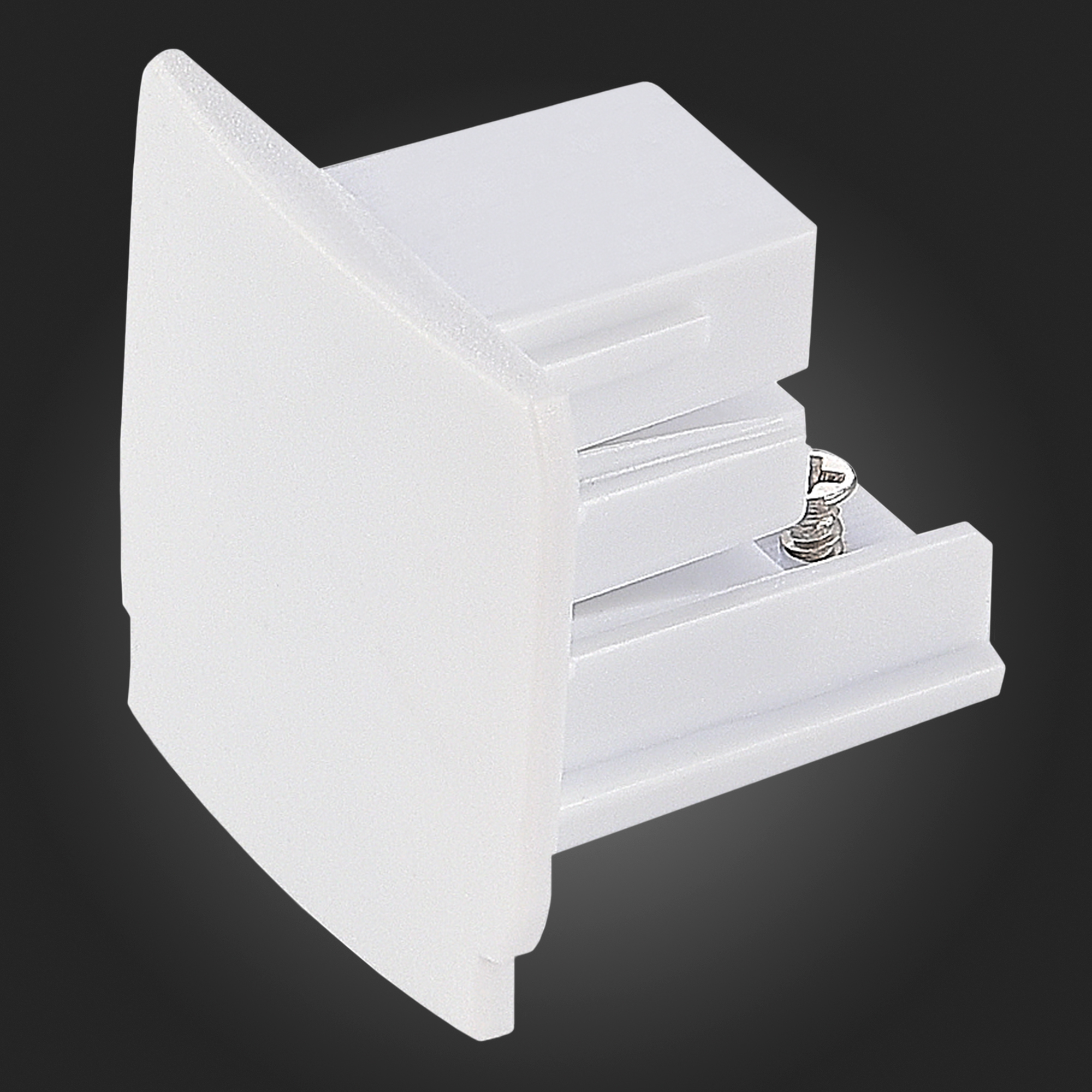 ST030.509.11 Заглушка для трехфазного шинопровода ST-Luce Белый TRACE