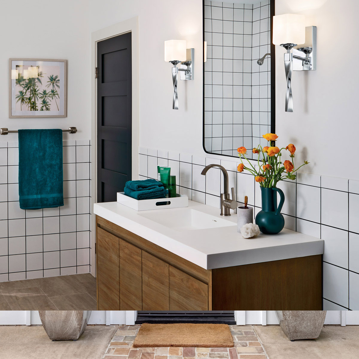 Бра для ванных комнат Kichler, Арт. KL-MARETTE1-PC