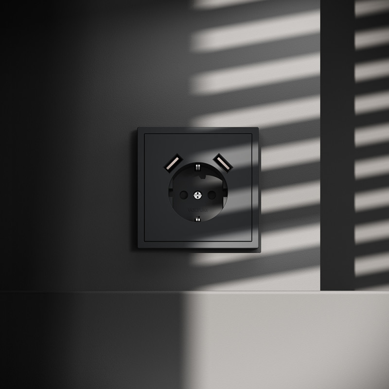 Розетка VOLTUM VLS040407